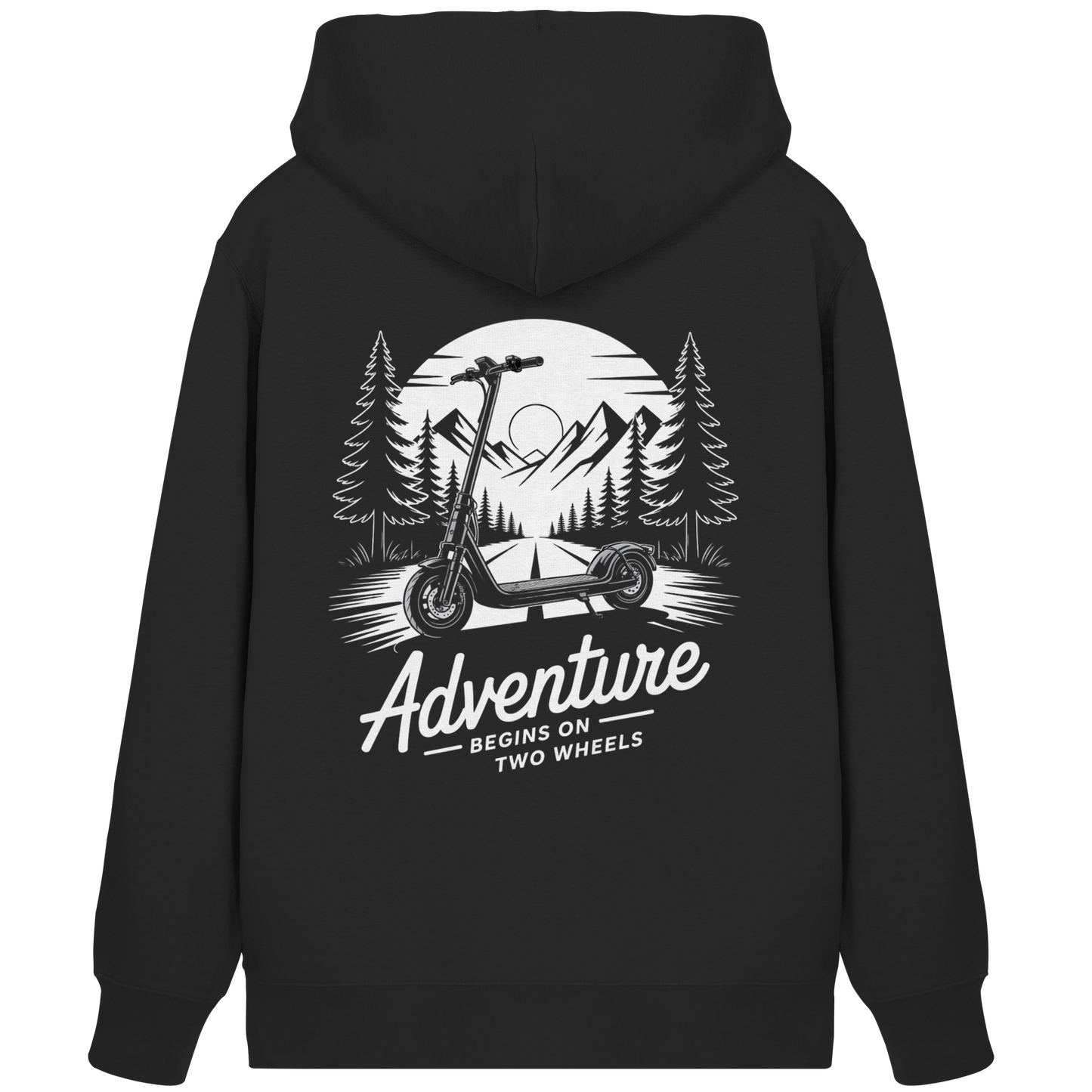 Adventure begins on two wheels - Organic Zipper