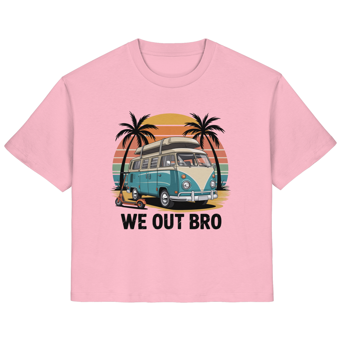 Vanlife We out Bro - Ladies Organic Shirt