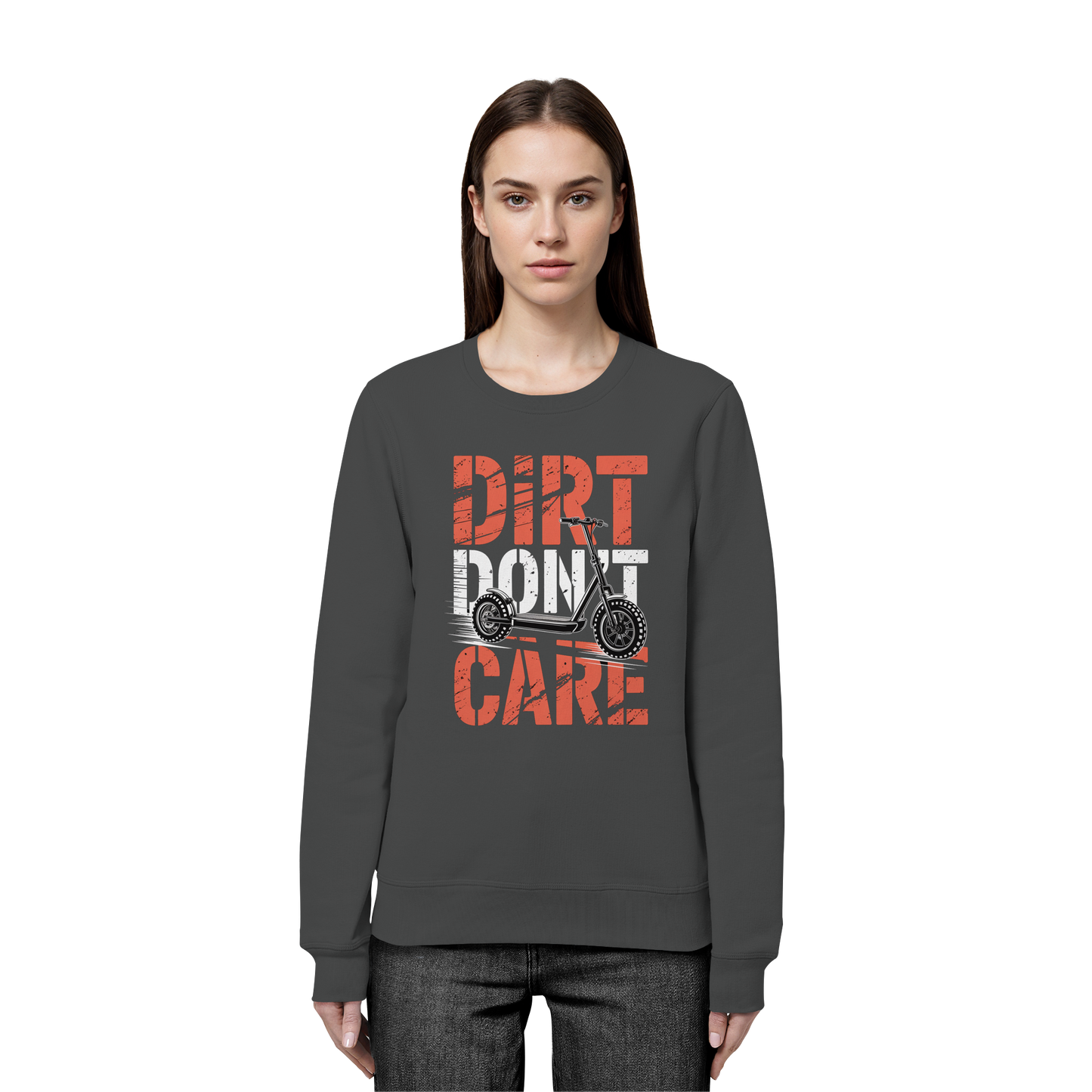Dirt don't care - Organic Basic Unisex Sweatshirt