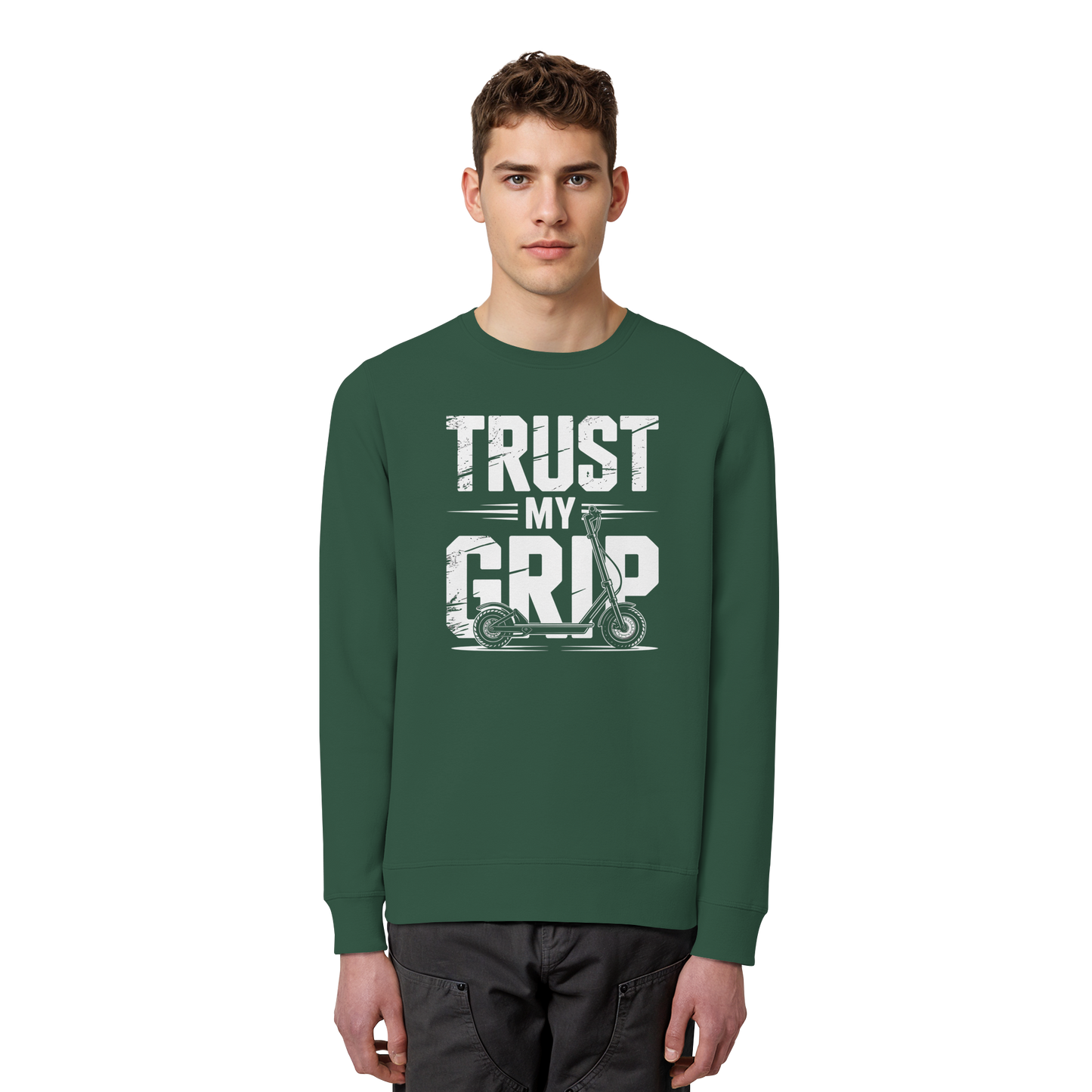 Trust my Grip - Organic Basic Unisex Sweatshirt