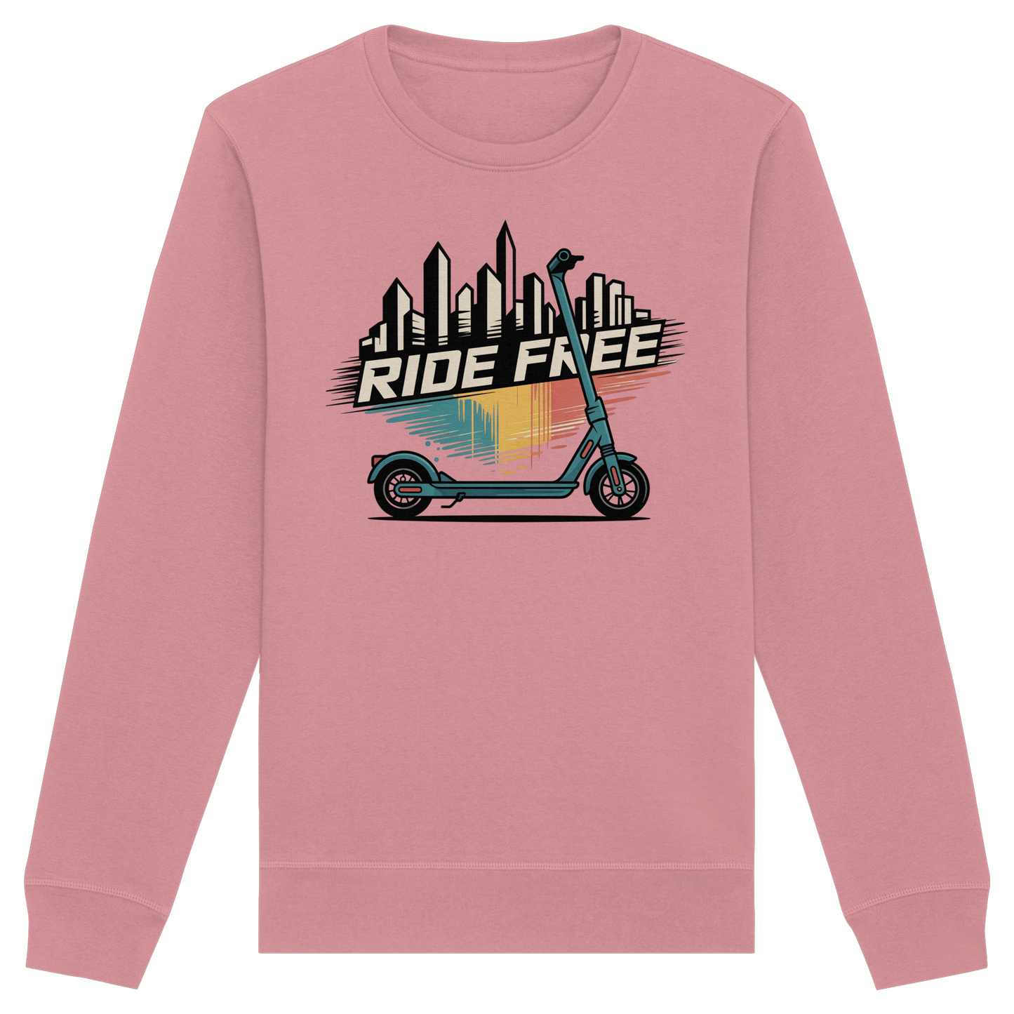 Ride free - Organic Basic Unisex Sweatshirt