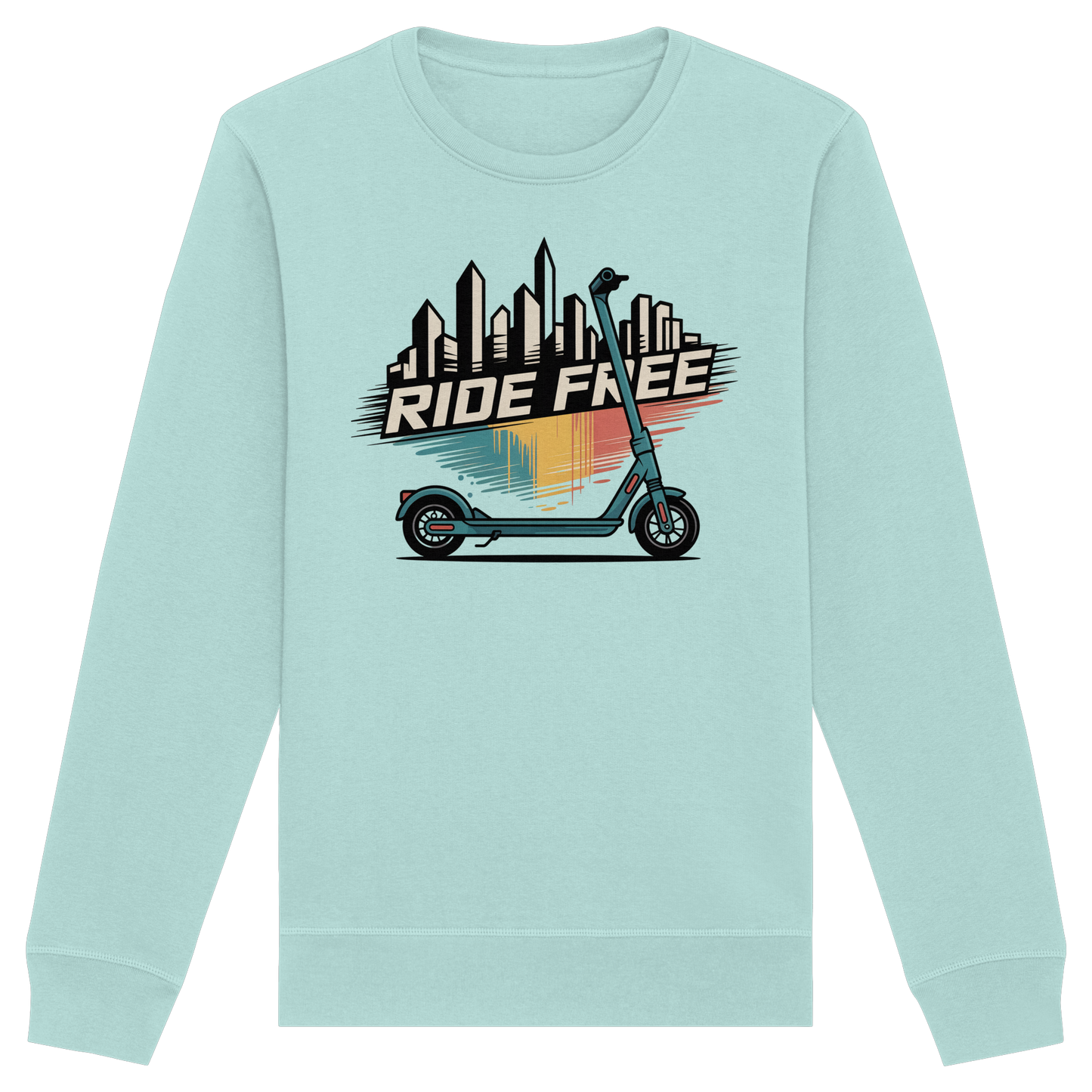 Ride free - Organic Basic Unisex Sweatshirt