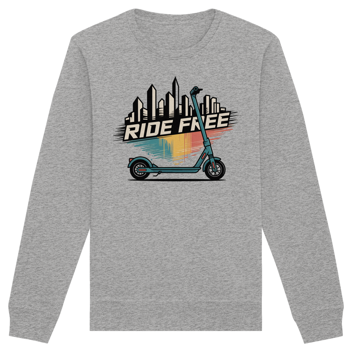 Ride free - Organic Basic Unisex Sweatshirt