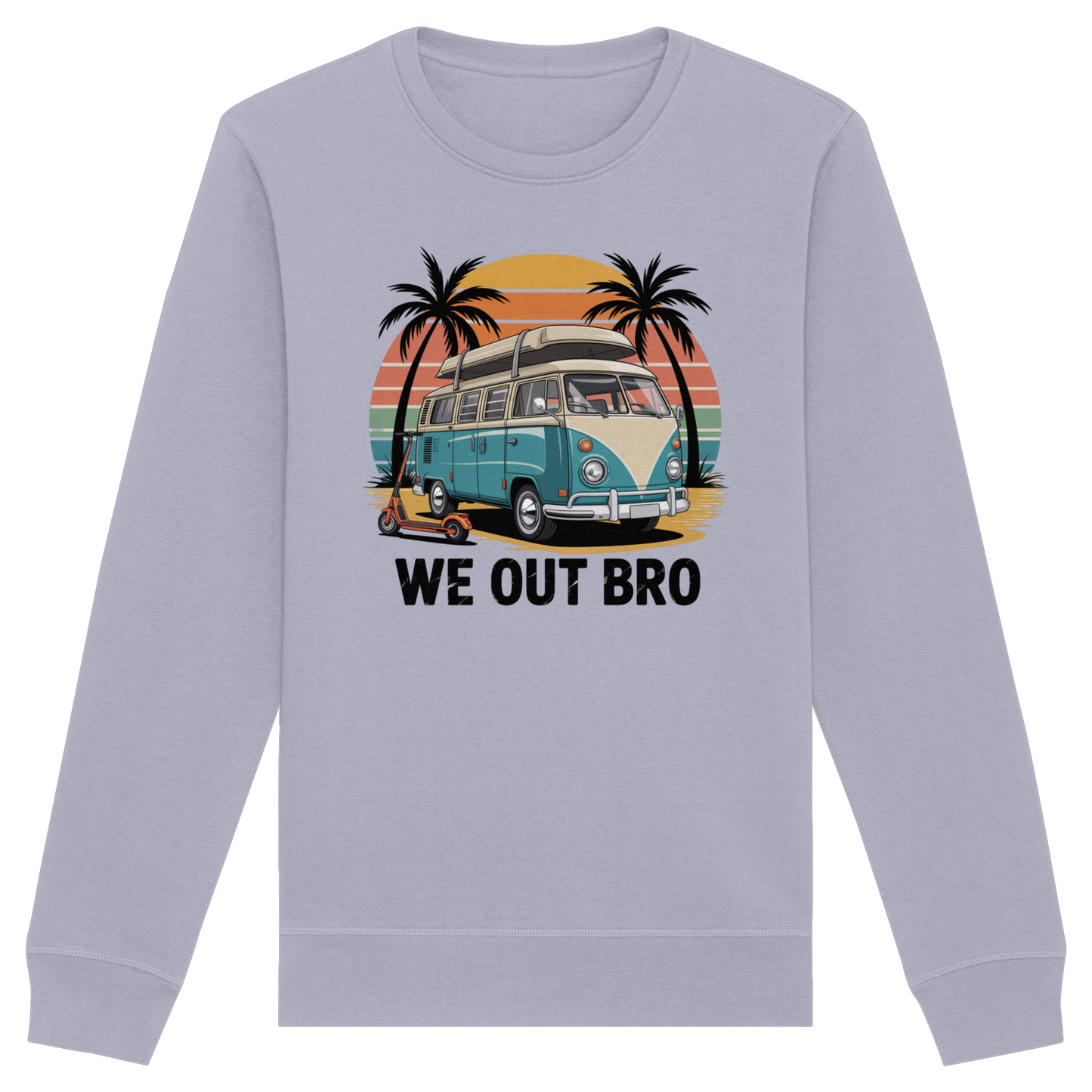 Vanlife We out Bro - Organic Basic Unisex Sweatshirt