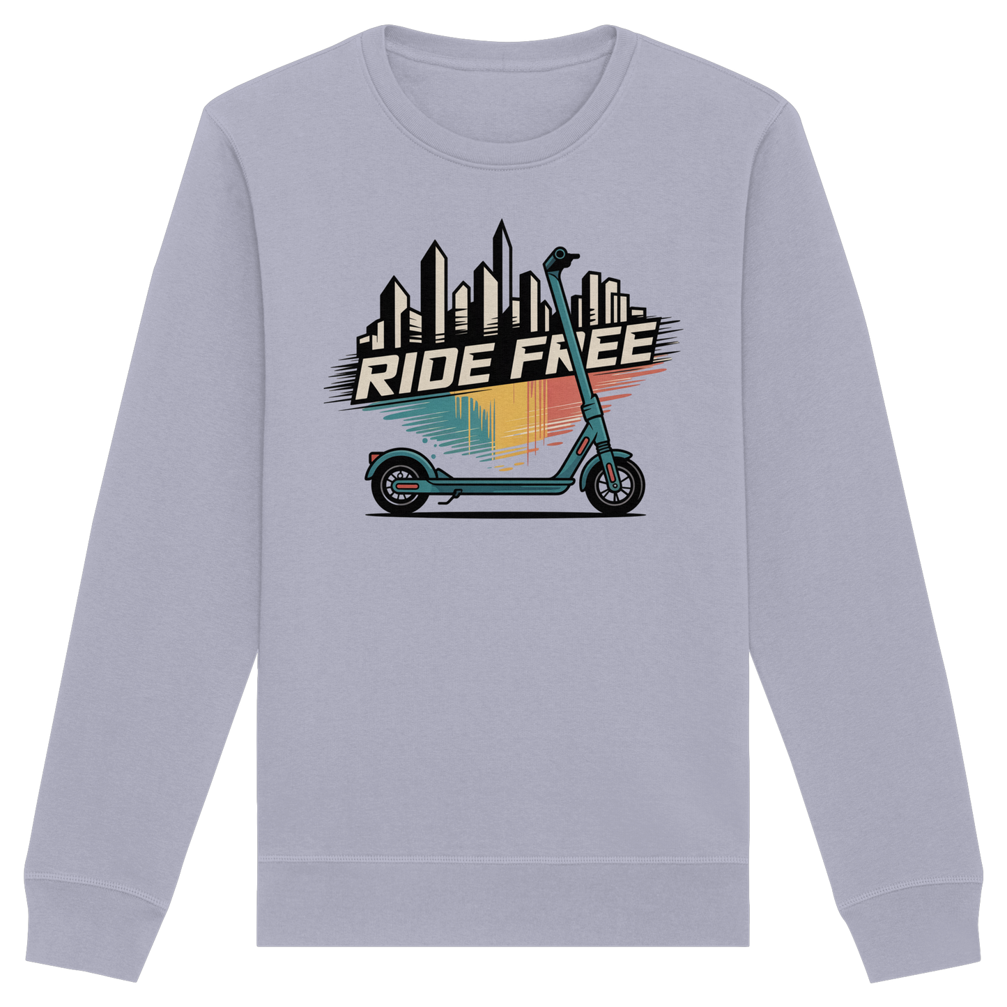 Ride free - Organic Basic Unisex Sweatshirt