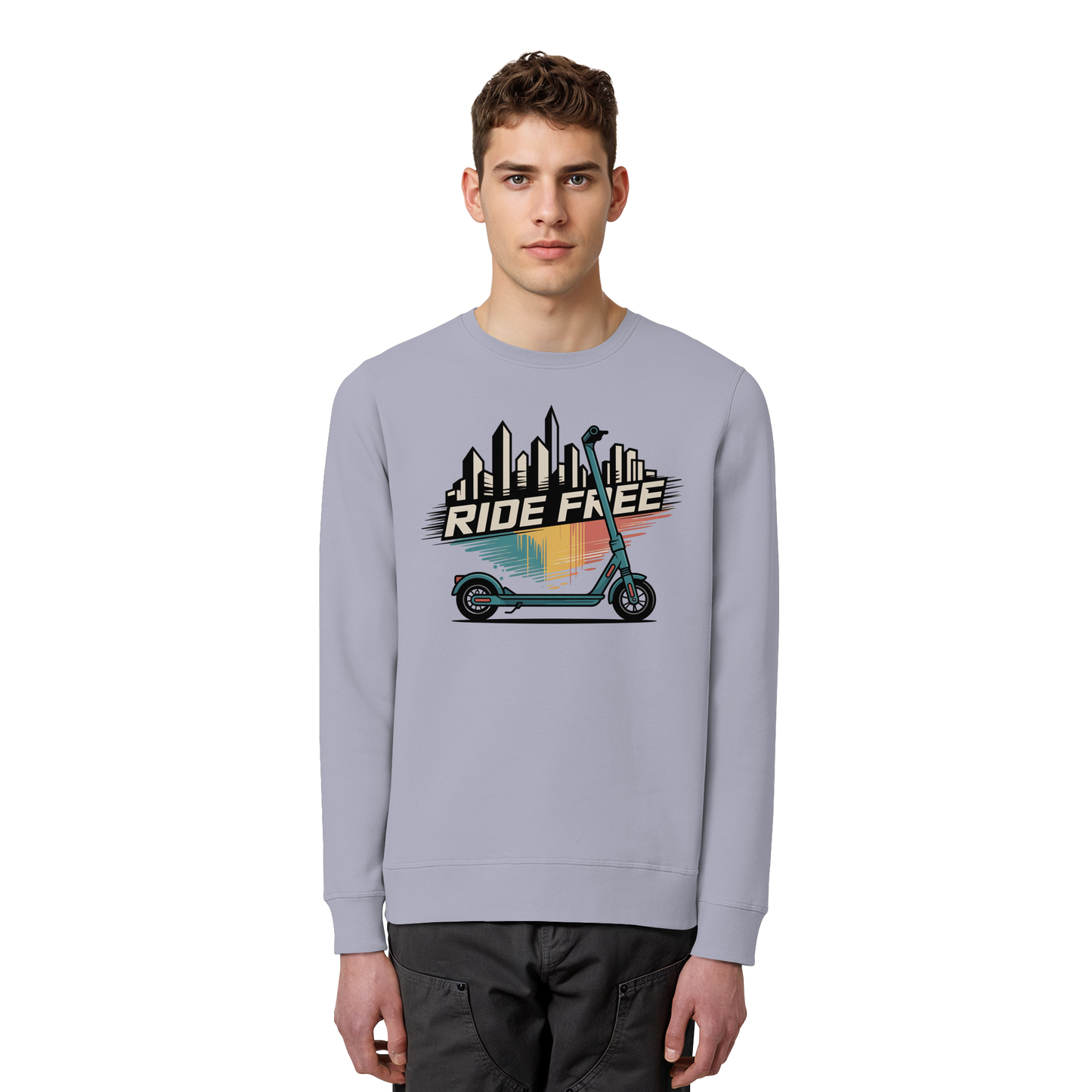 Ride free - Organic Basic Unisex Sweatshirt