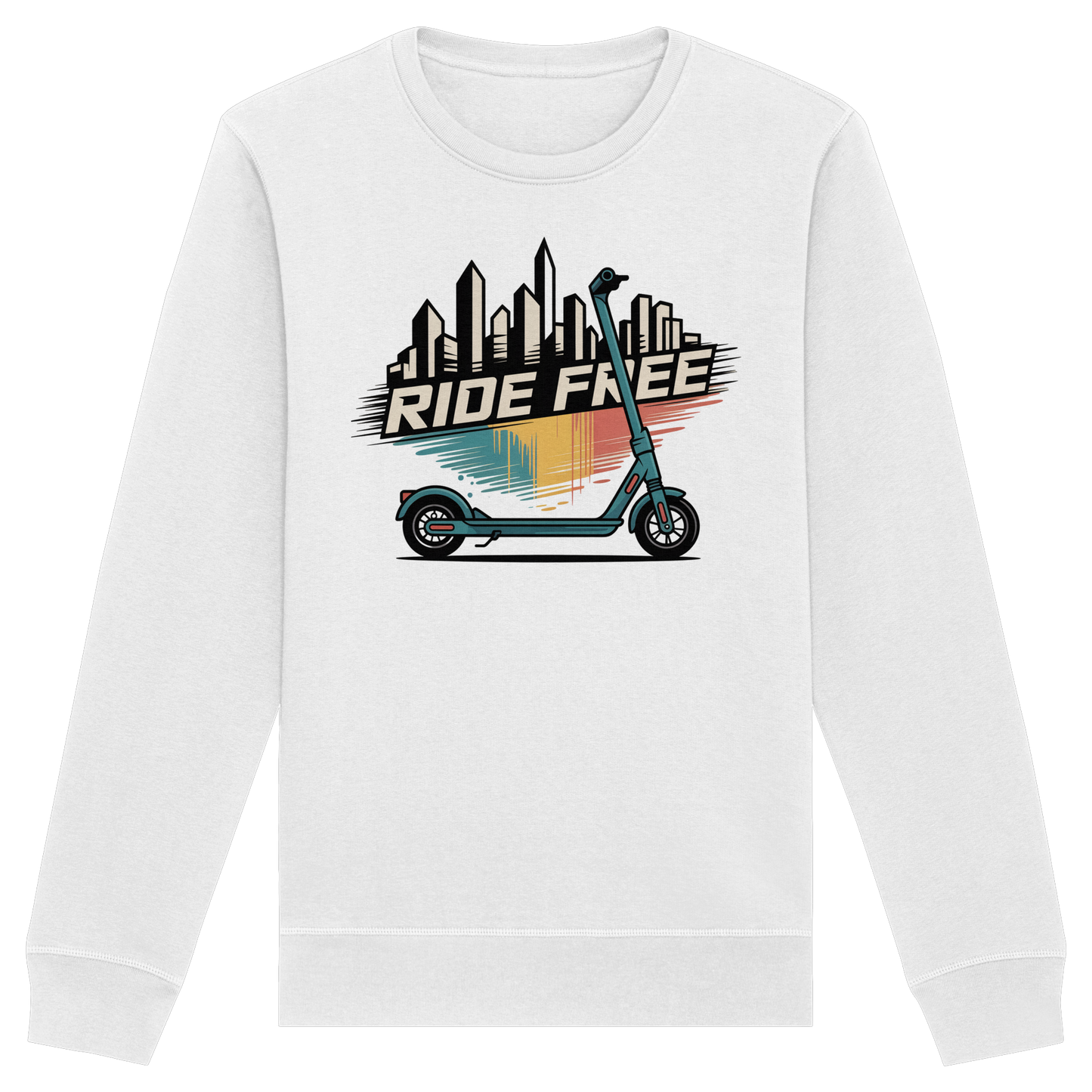 Ride free - Organic Basic Unisex Sweatshirt