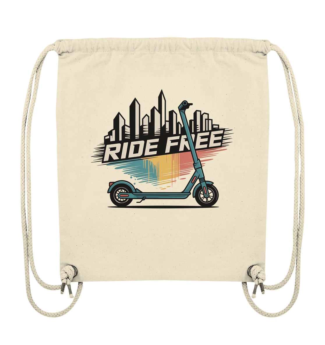 Ride free - Organic Gym-Bag