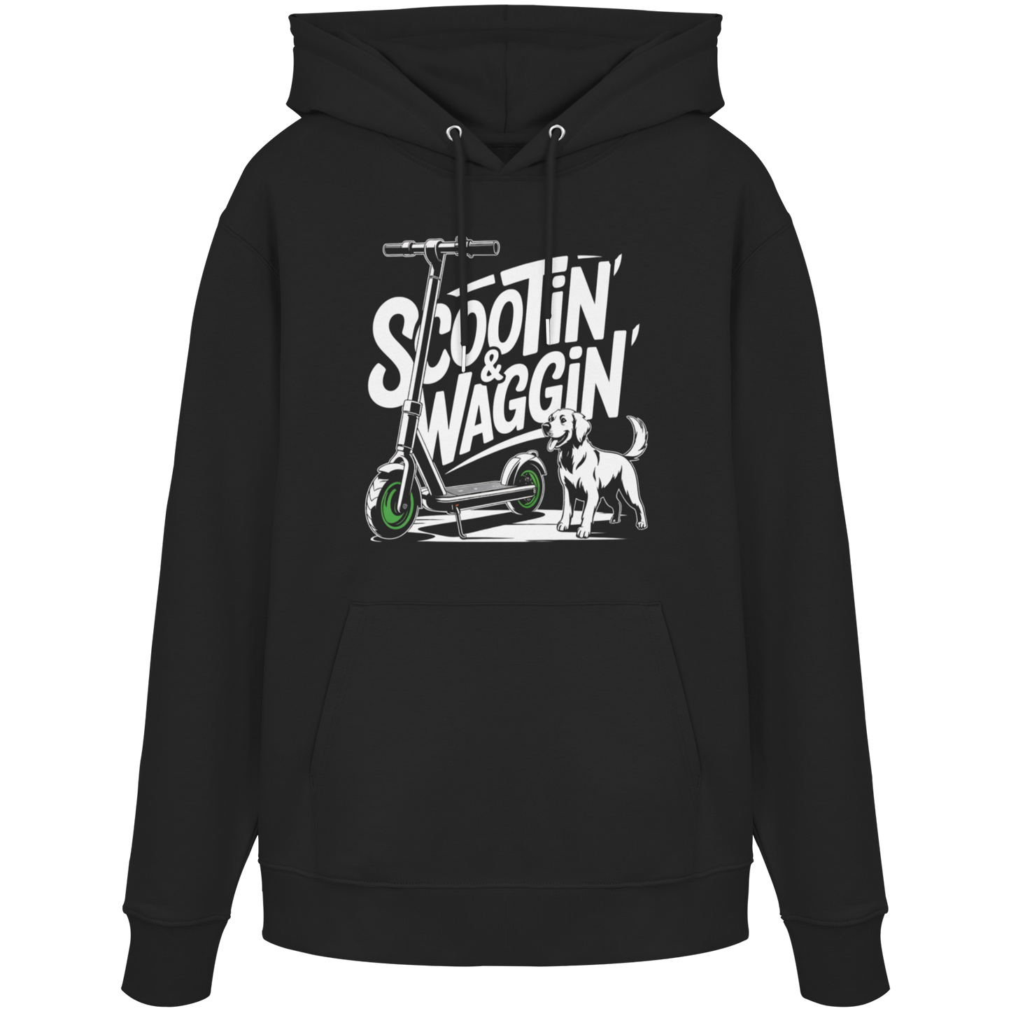 Scootin’ & Waggin’ - Organic Hoodie