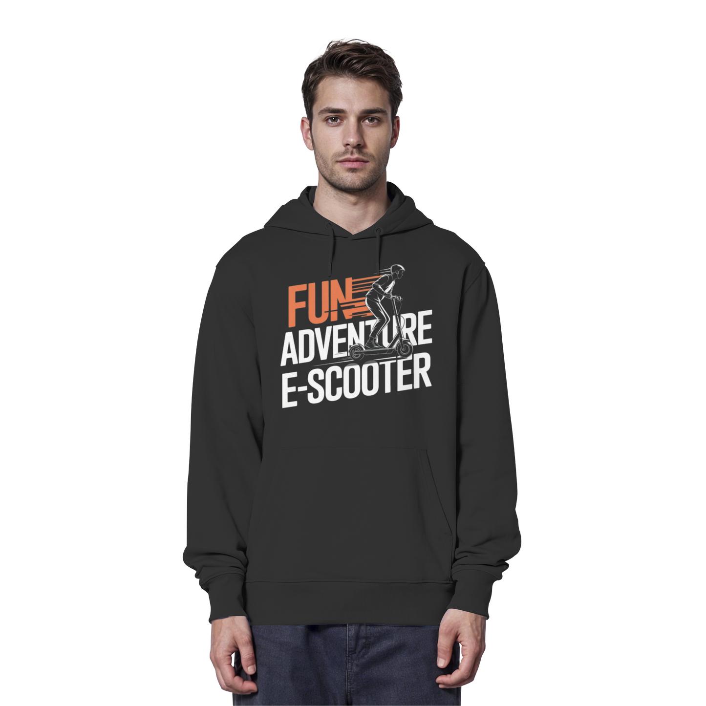 Fun Adventure E-Scooter - Organic Hoodie