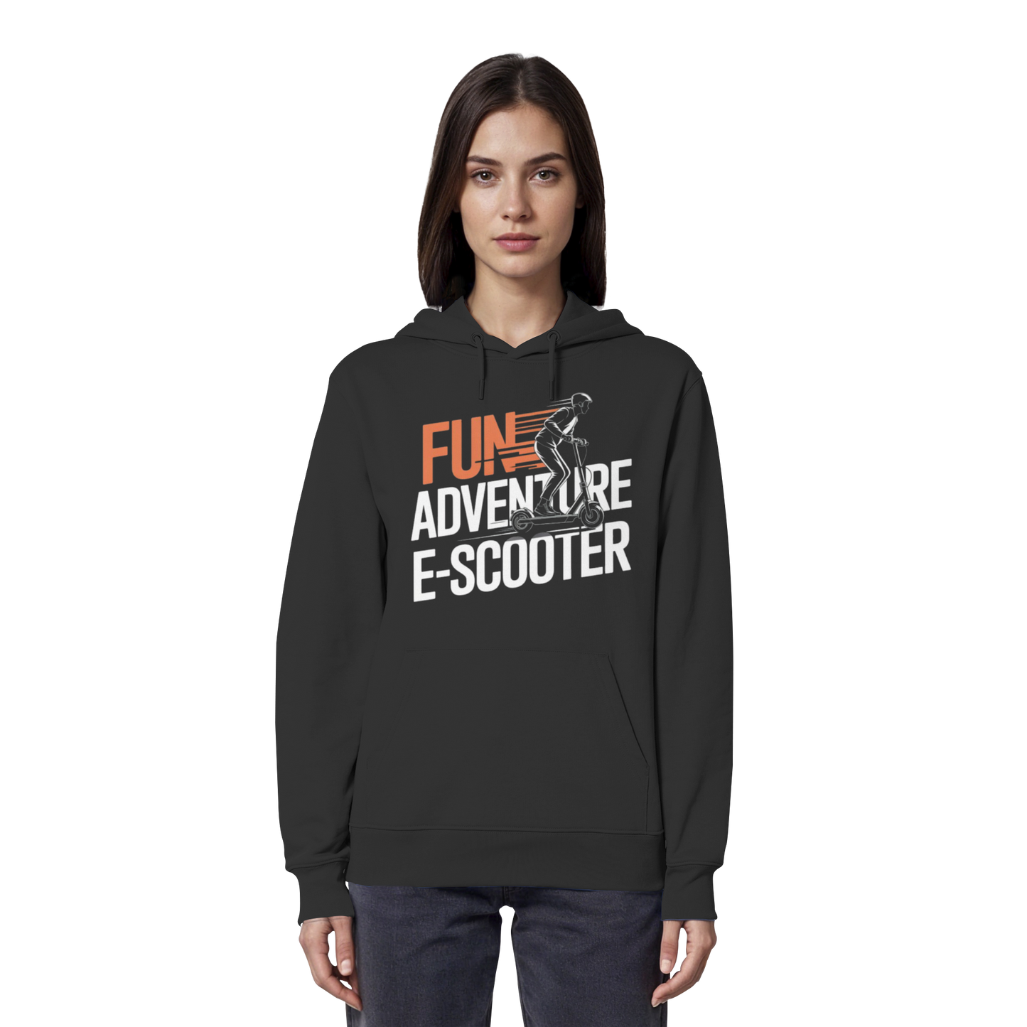 Fun Adventure E-Scooter - Organic Hoodie