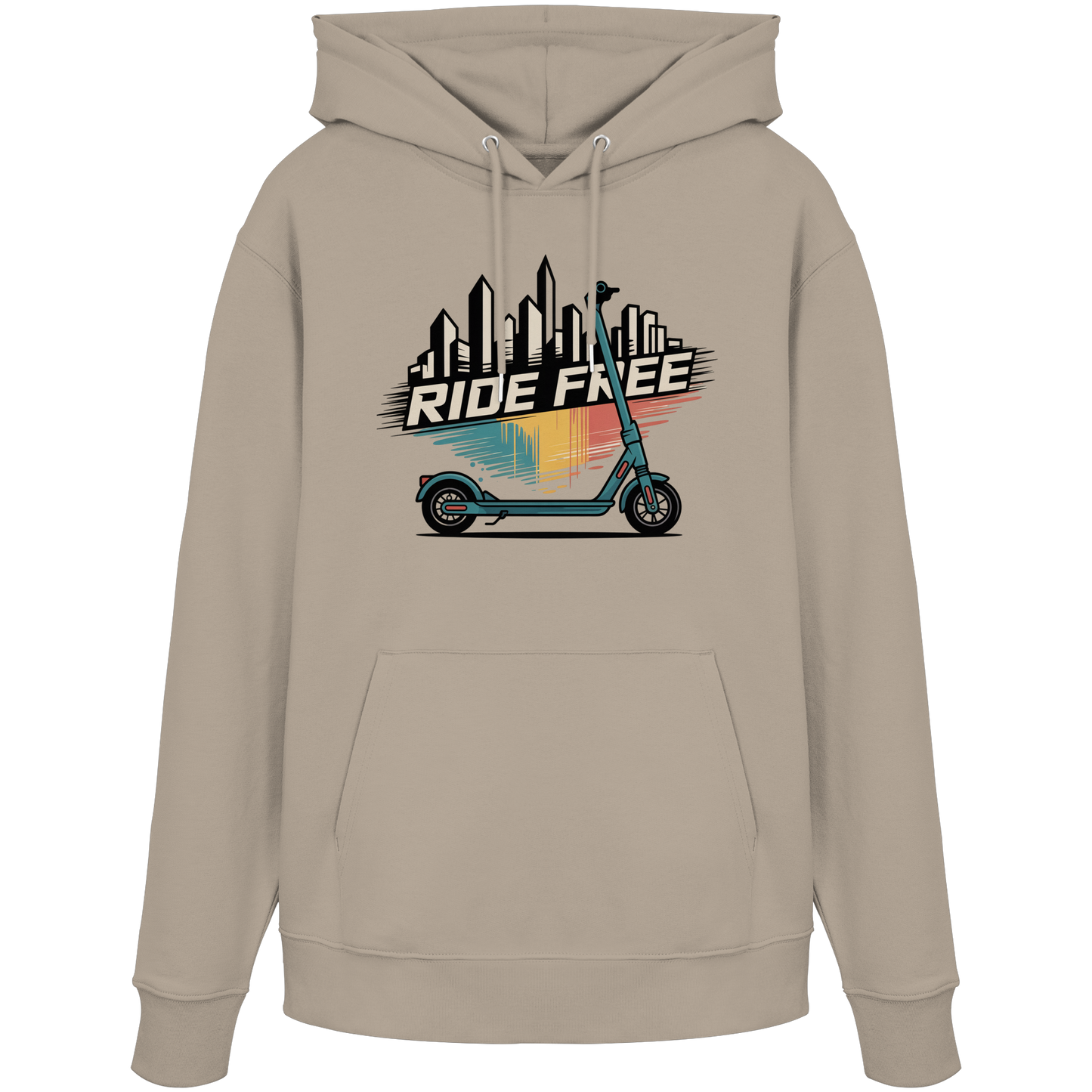 Ride free - Organic Hoodie