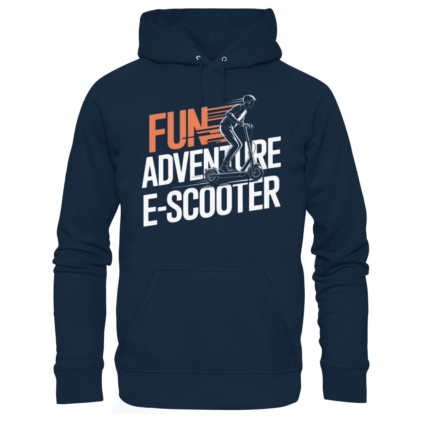 Fun Adventure E-Scooter - Organic Hoodie