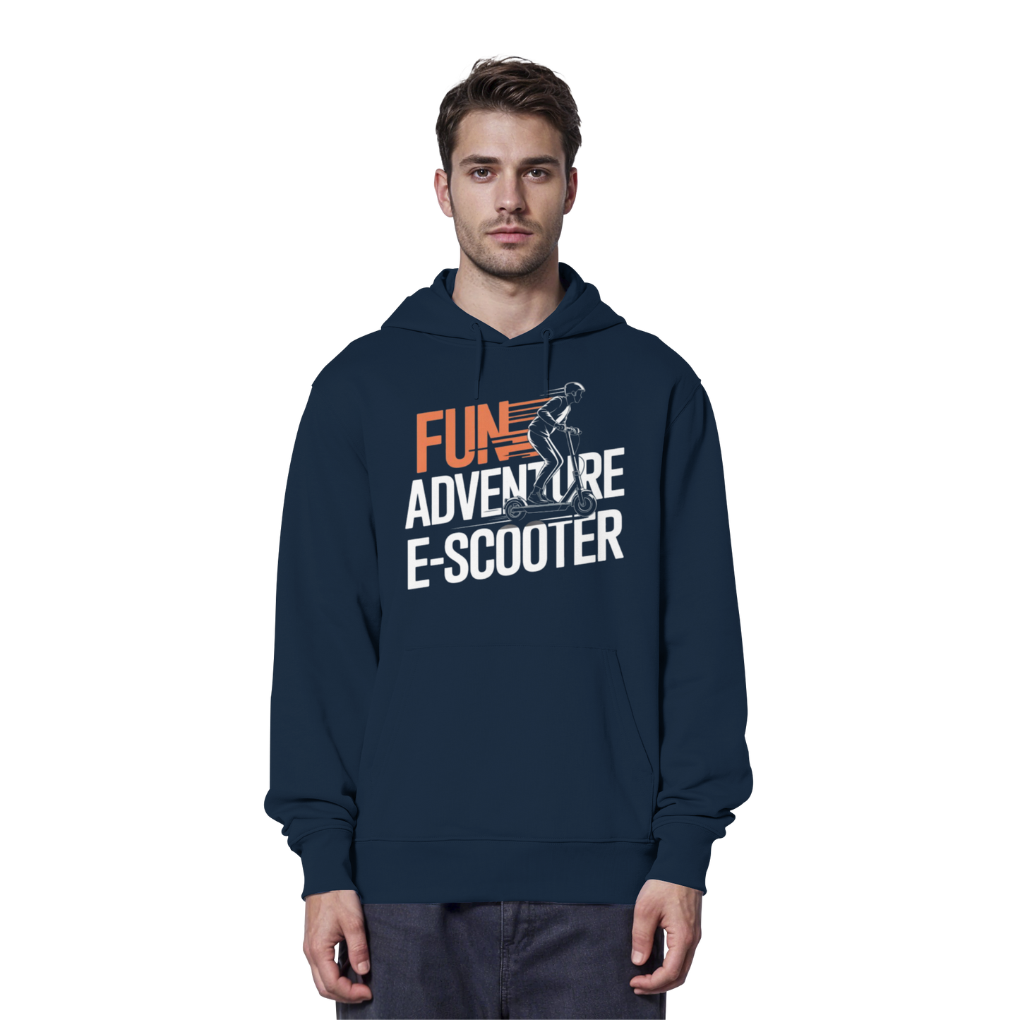 Fun Adventure E-Scooter - Organic Hoodie