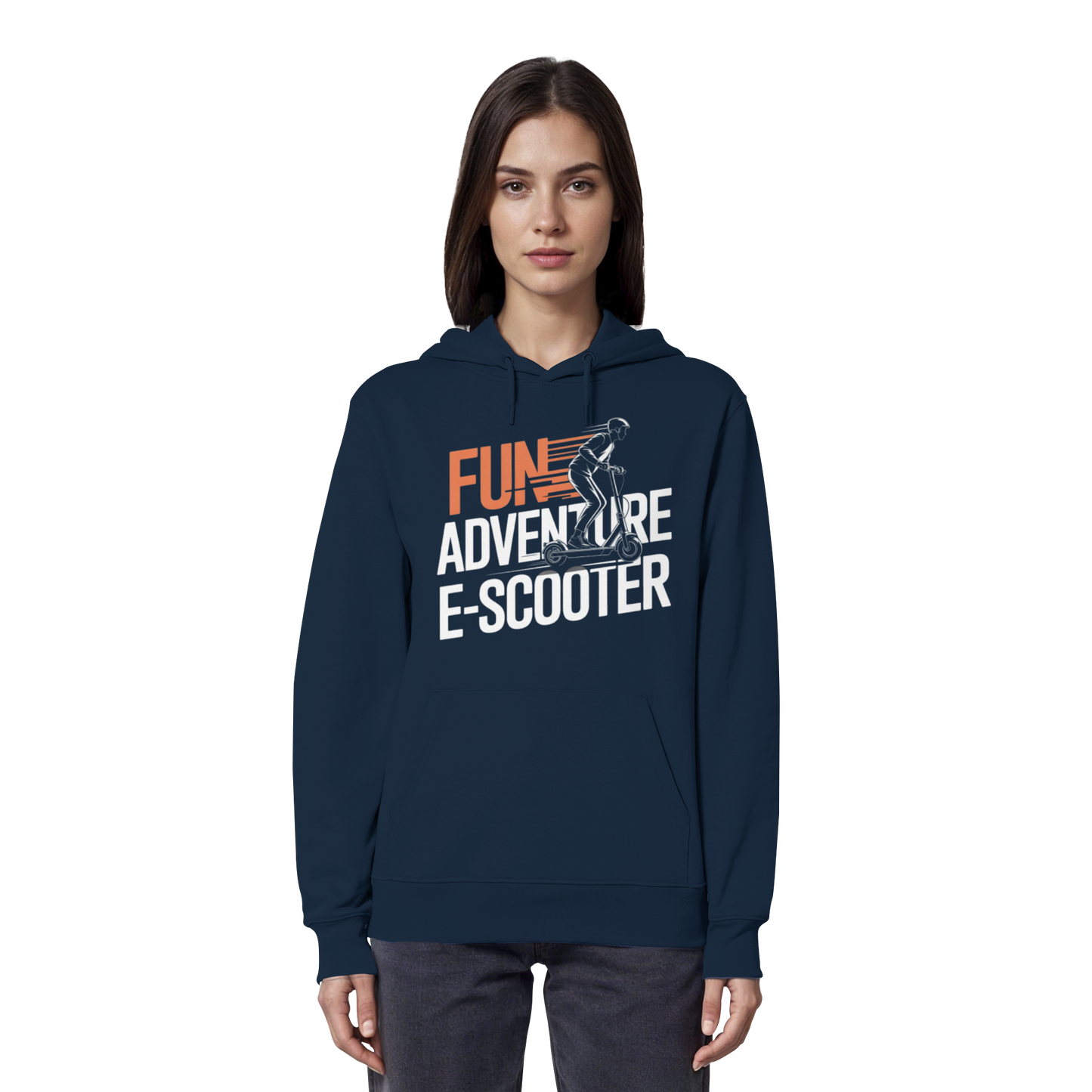 Fun Adventure E-Scooter - Organic Hoodie