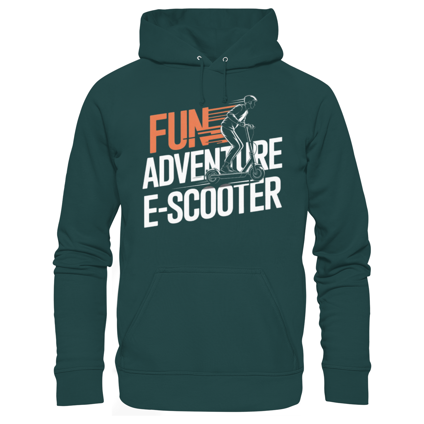 Fun Adventure E-Scooter - Organic Hoodie