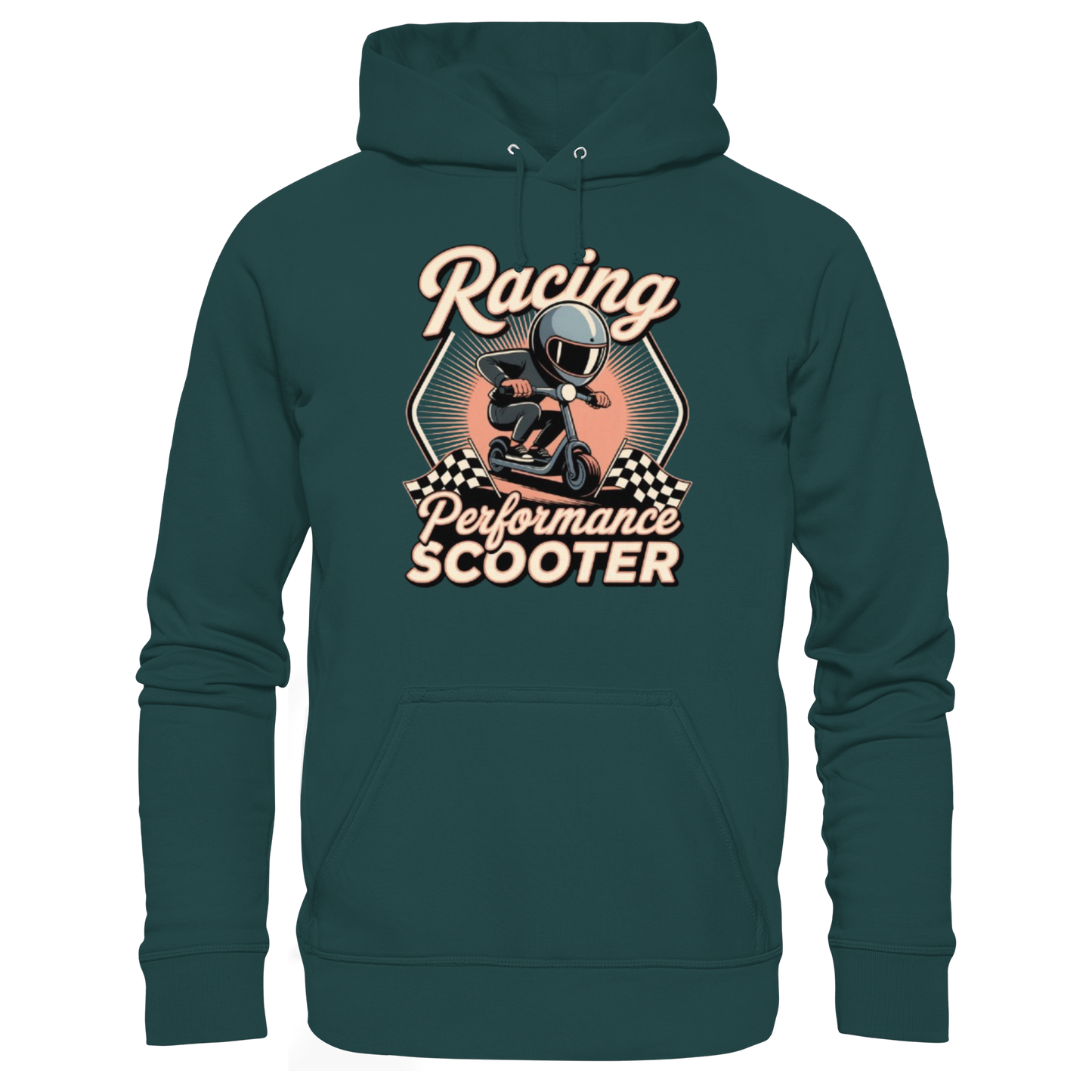 Racing Performance Scooter - Organic Hoodie