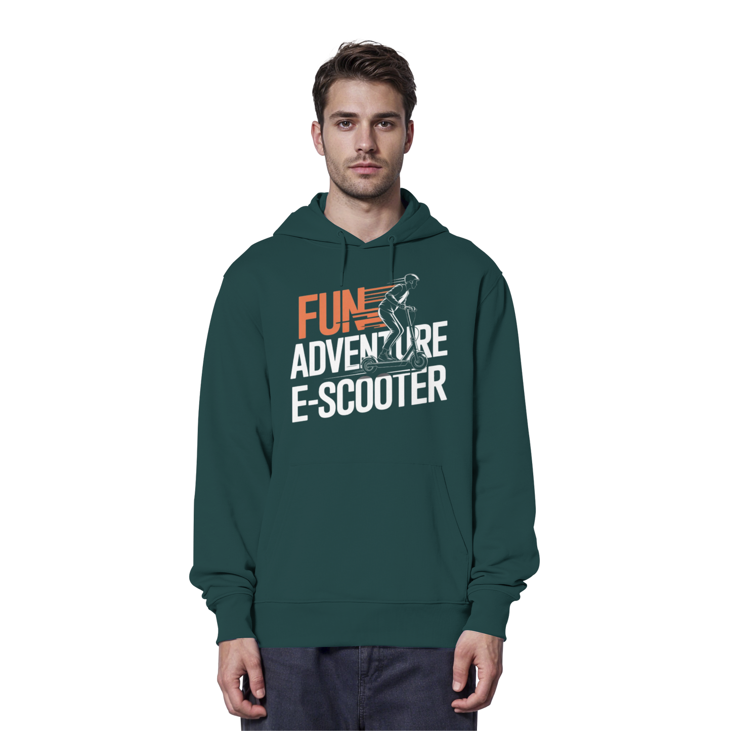 Fun Adventure E-Scooter - Organic Hoodie