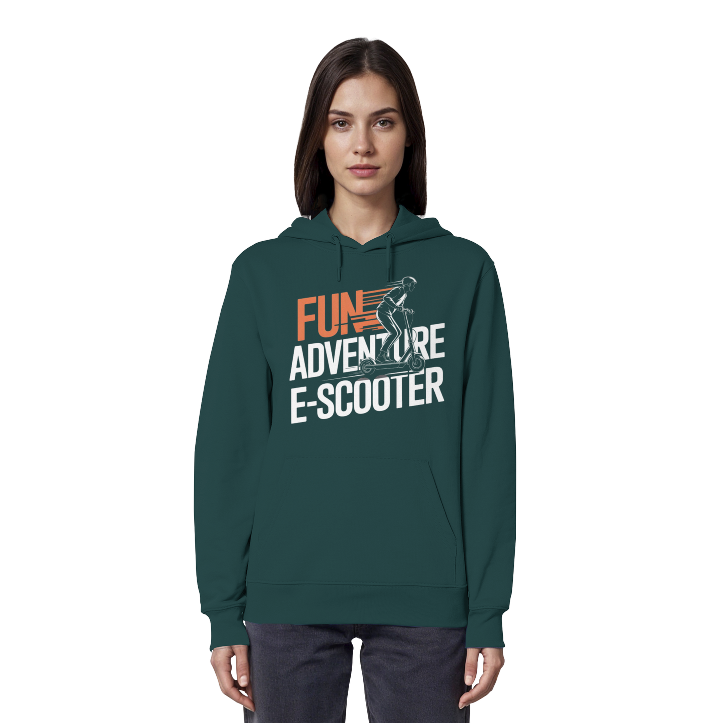 Fun Adventure E-Scooter - Organic Hoodie