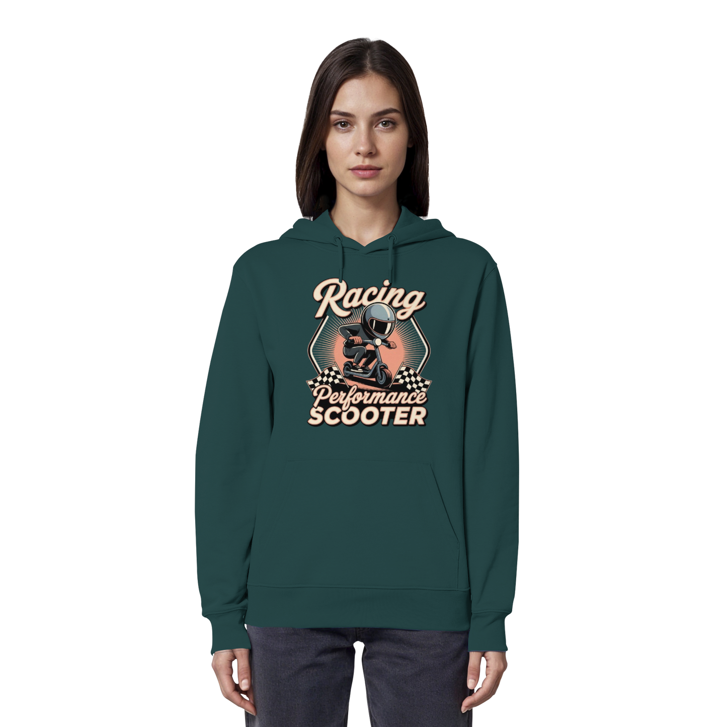 Racing Performance Scooter - Organic Hoodie