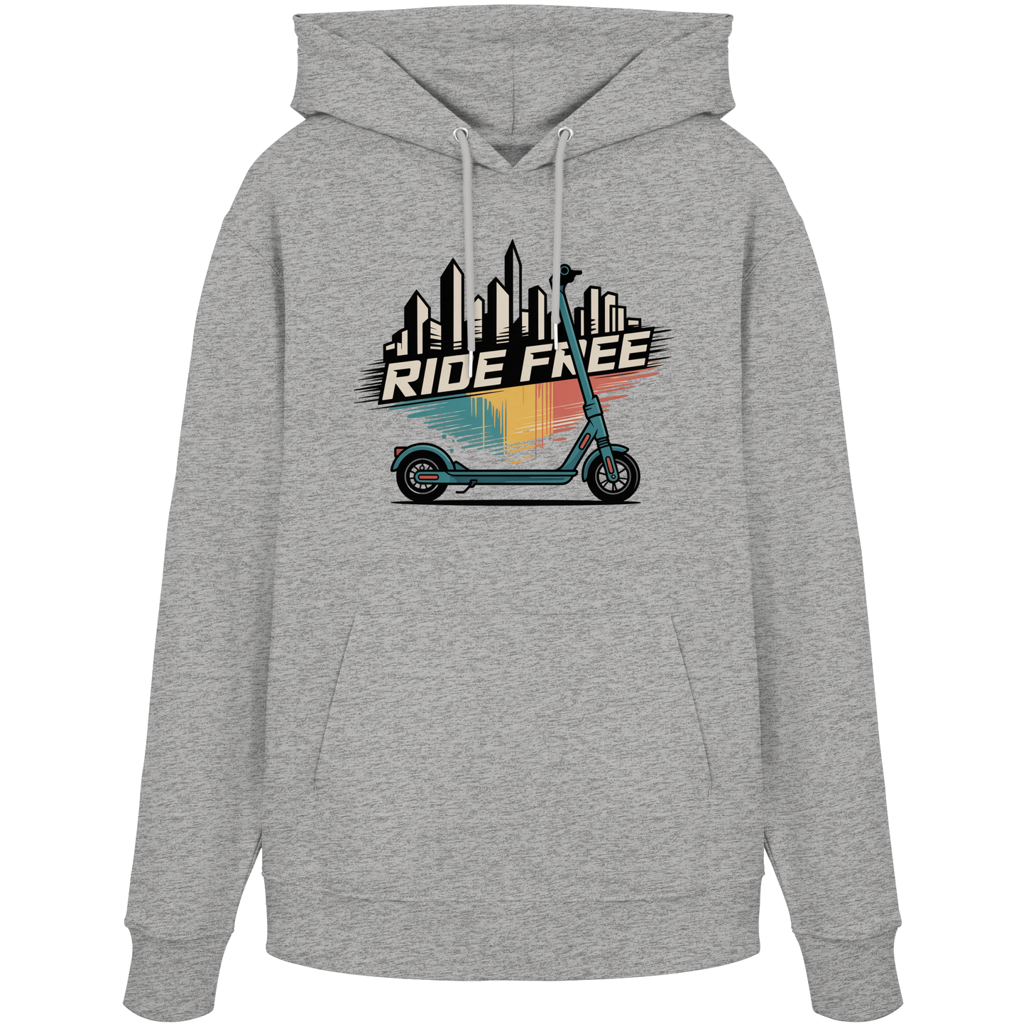 Ride free - Organic Hoodie