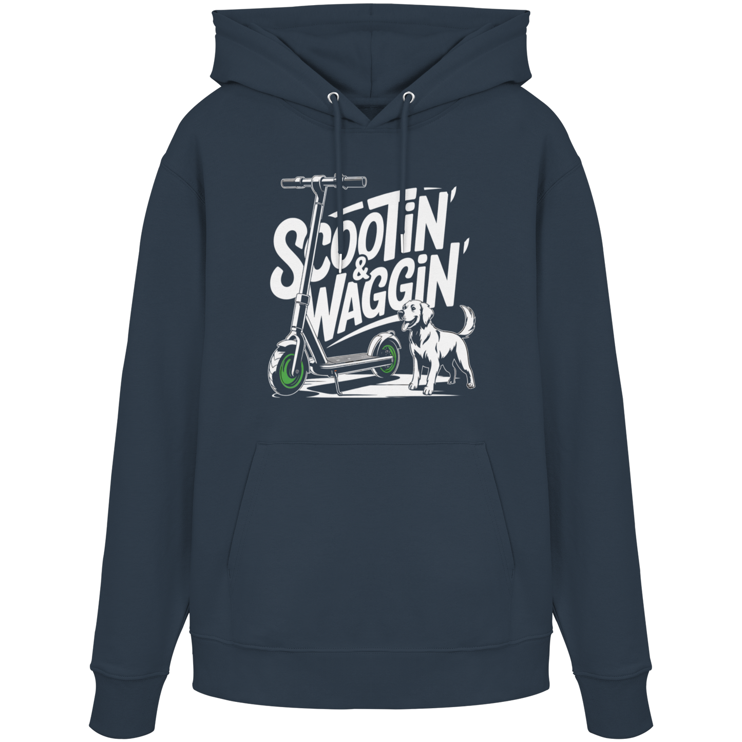 Scootin’ & Waggin’ - Organic Hoodie