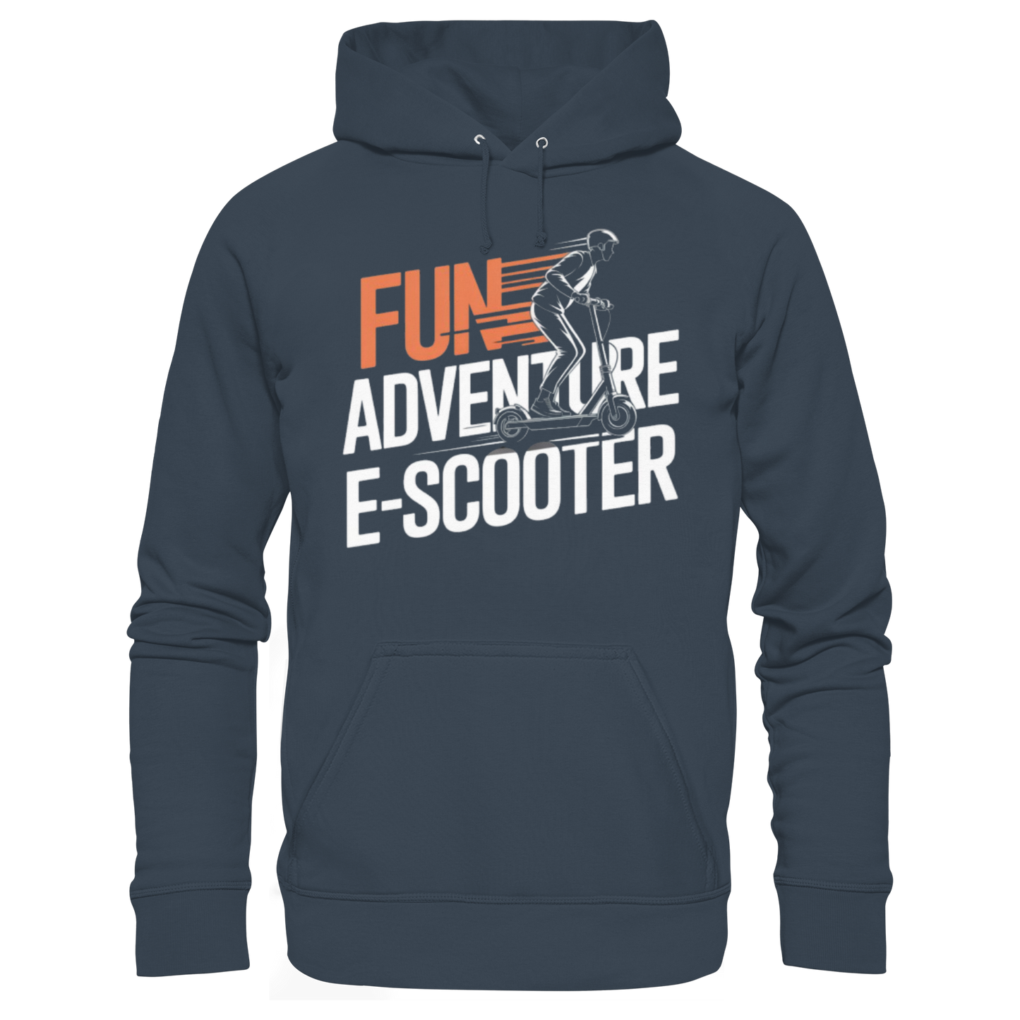 Fun Adventure E-Scooter - Organic Hoodie