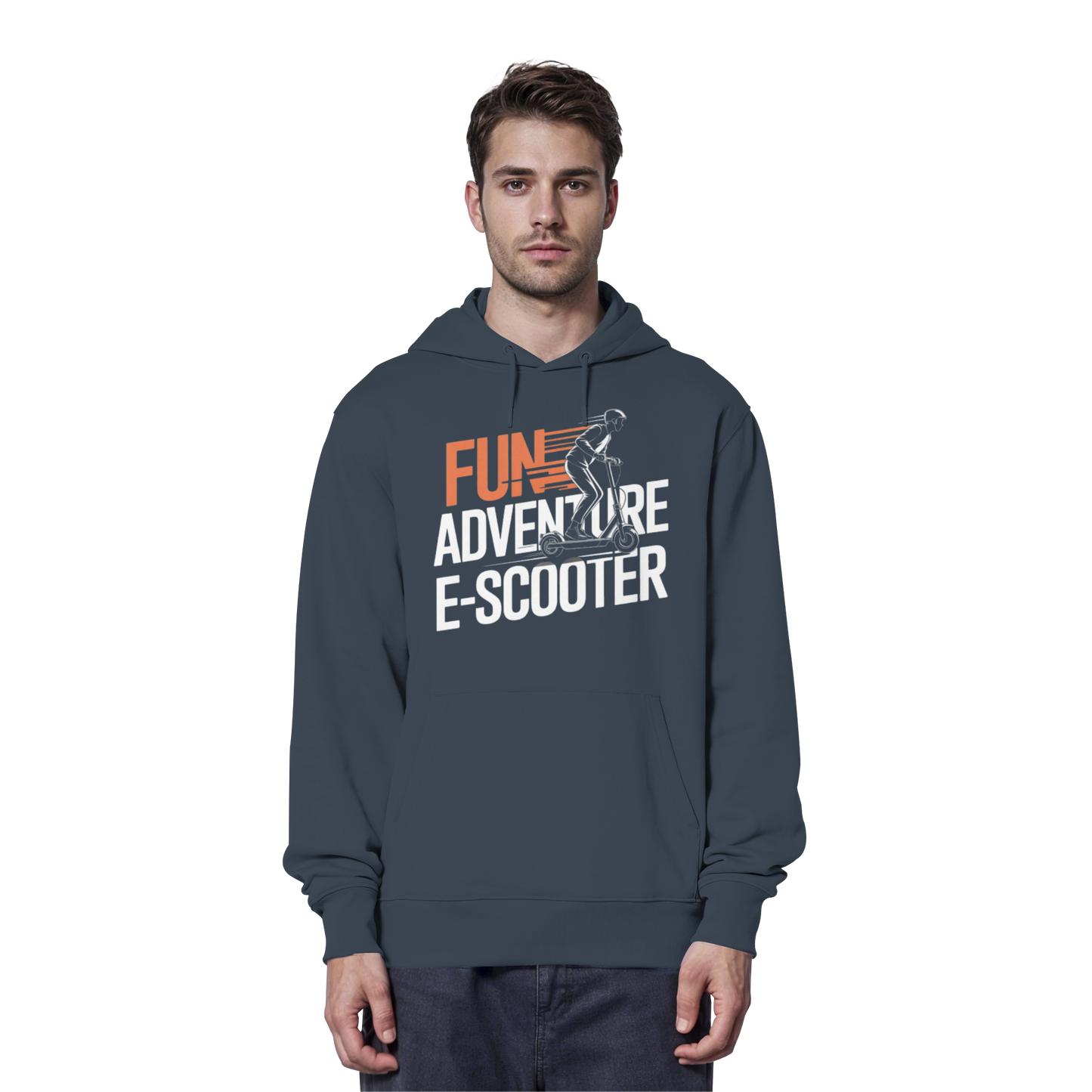 Fun Adventure E-Scooter - Organic Hoodie