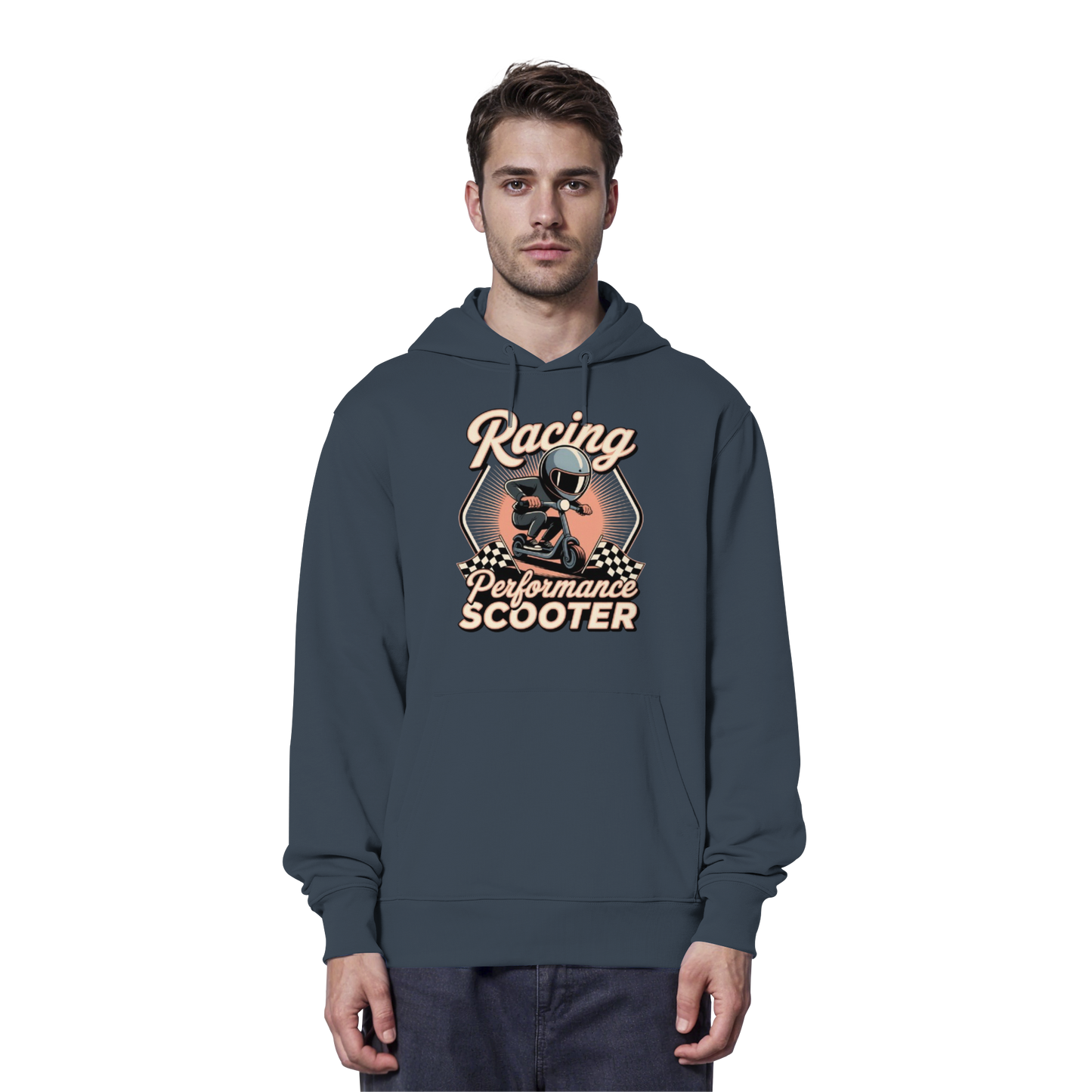 Racing Performance Scooter - Organic Hoodie
