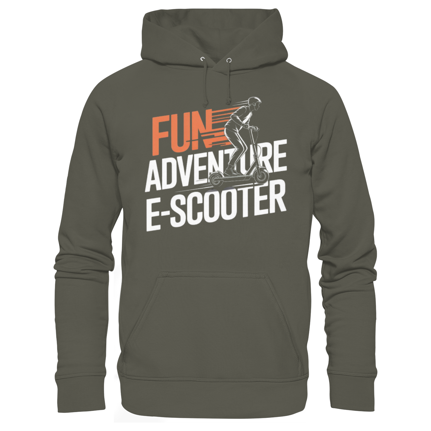 Fun Adventure E-Scooter - Organic Hoodie