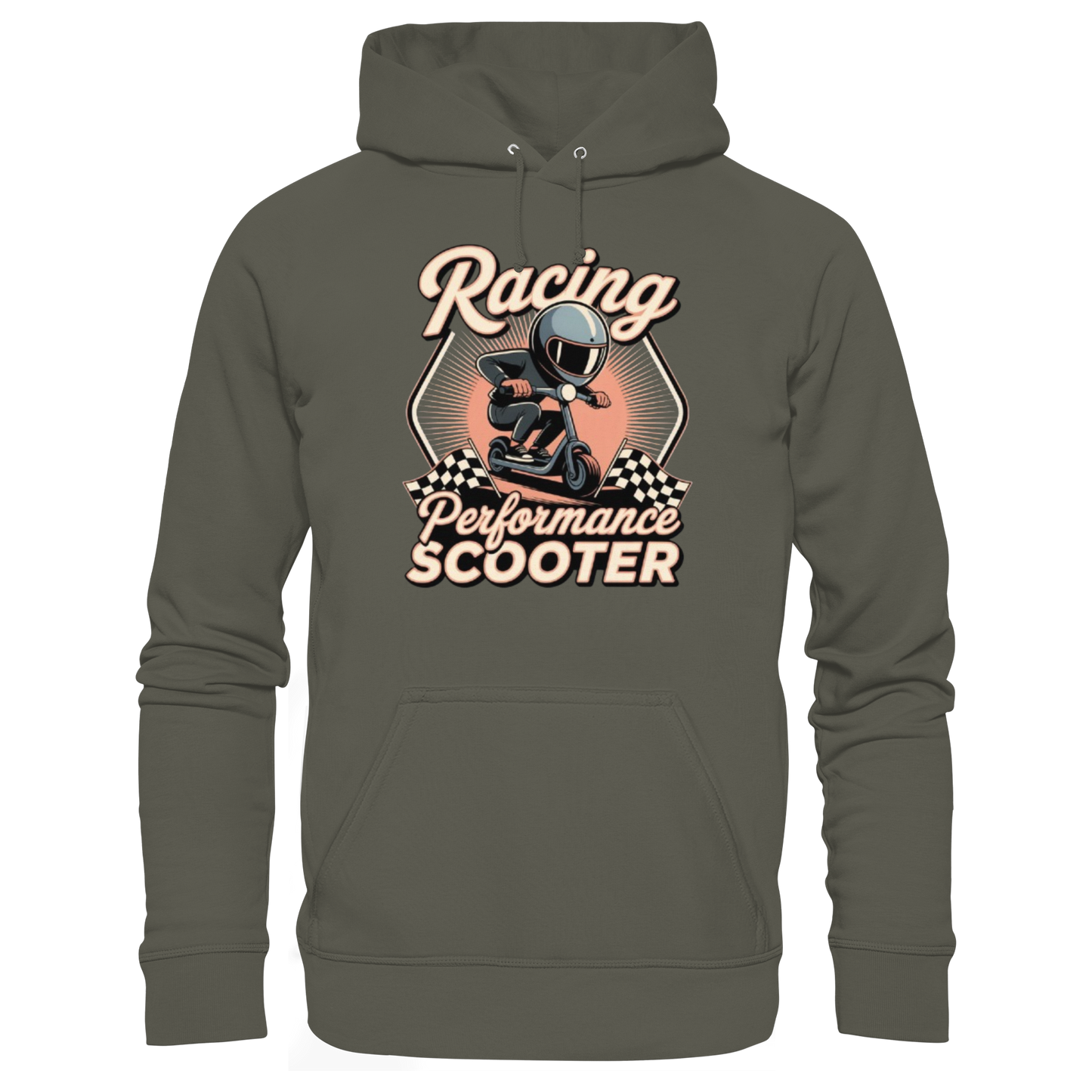 Racing Performance Scooter - Organic Hoodie