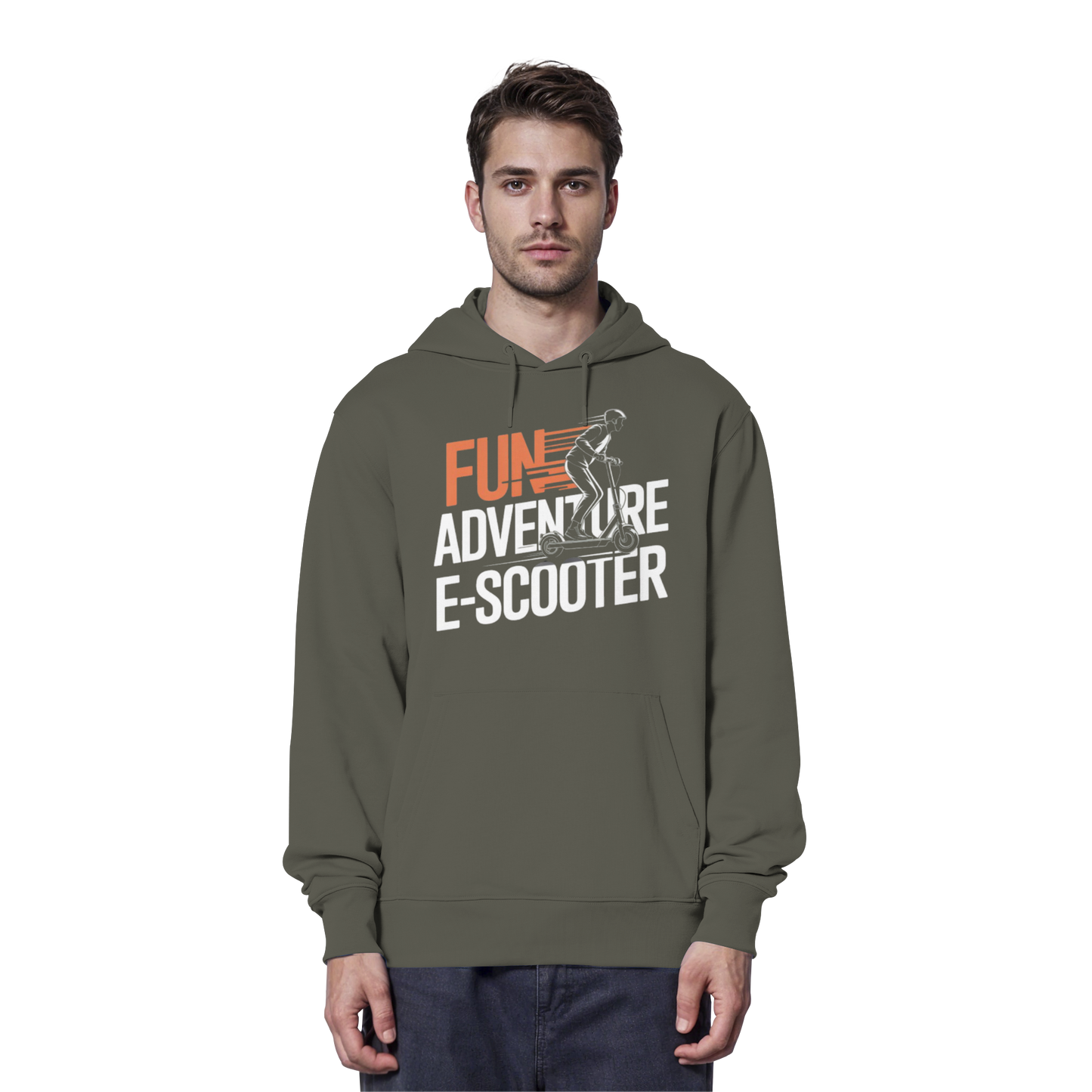 Fun Adventure E-Scooter - Organic Hoodie