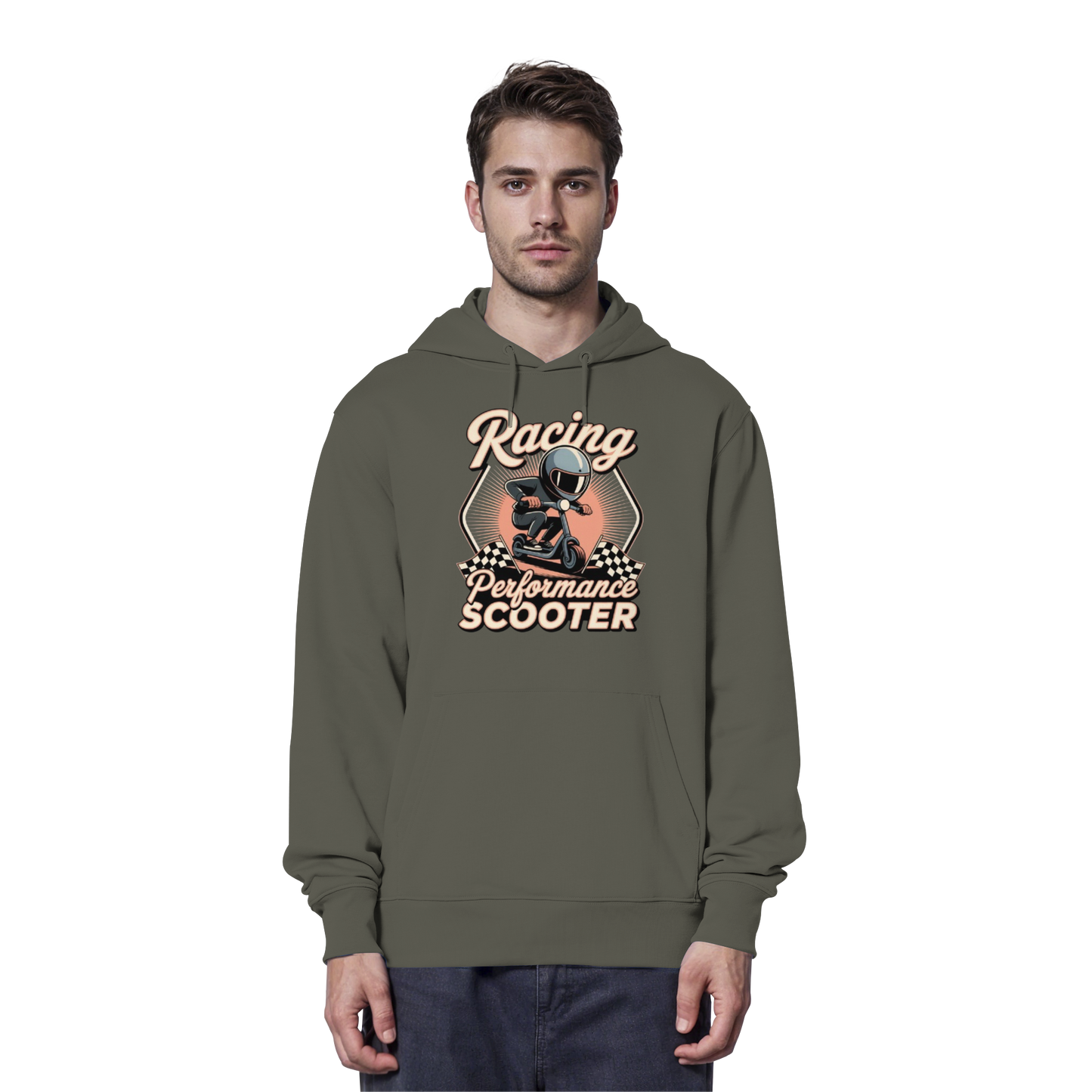 Racing Performance Scooter - Organic Hoodie