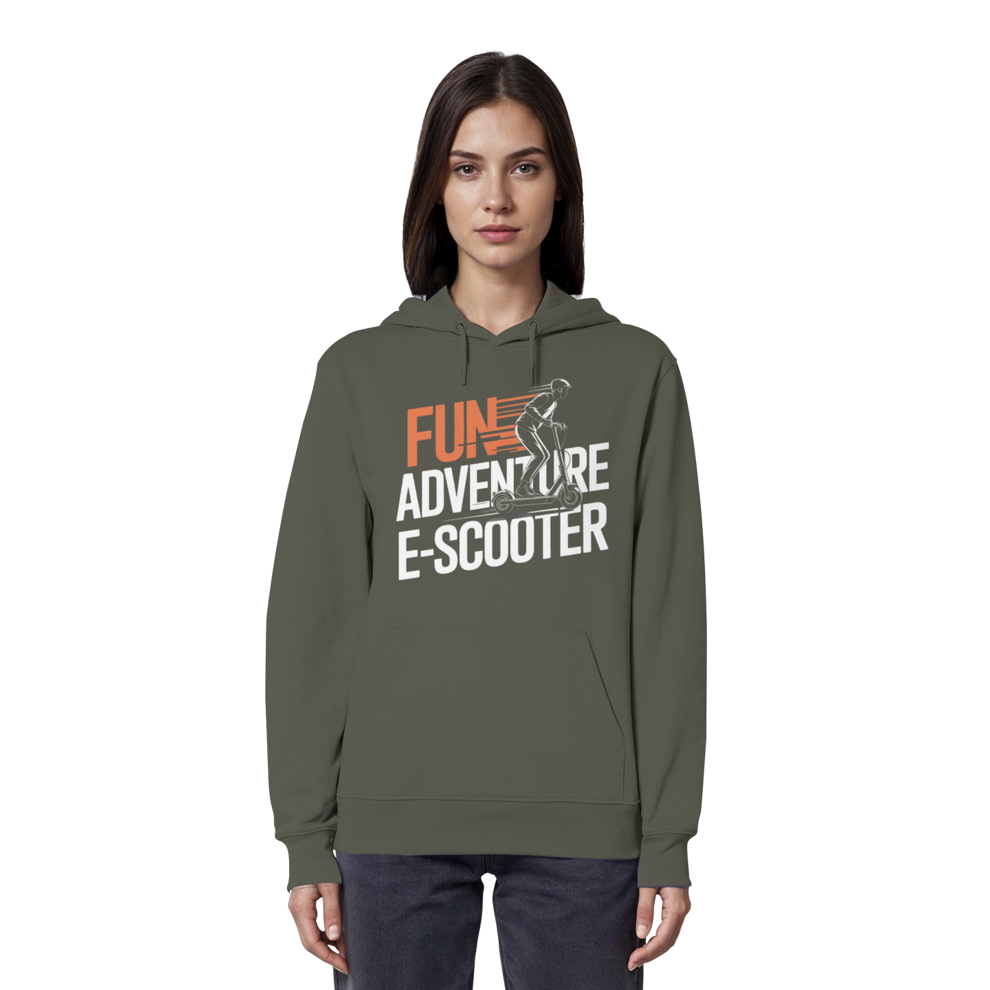 Fun Adventure E-Scooter - Organic Hoodie