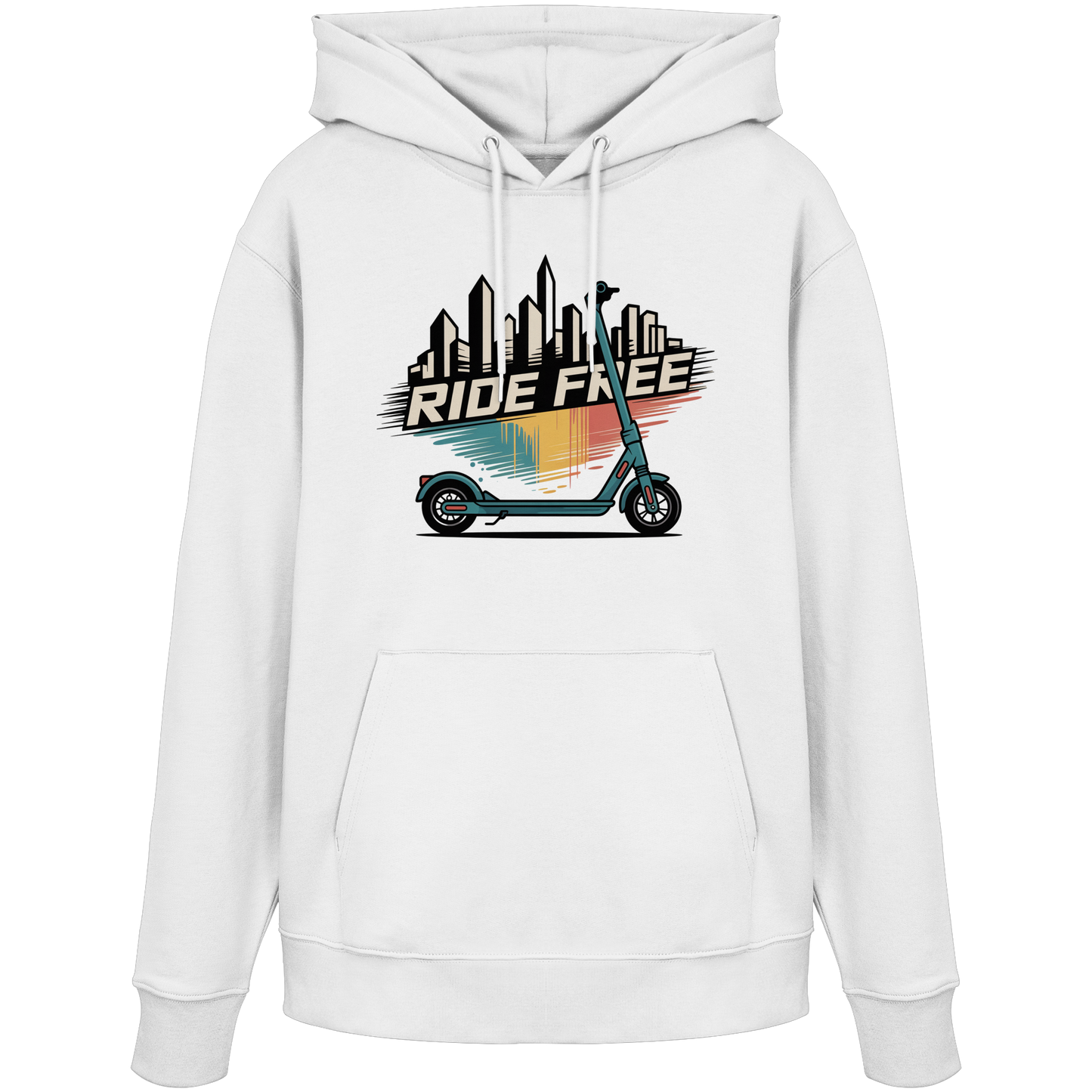 Ride free - Organic Hoodie