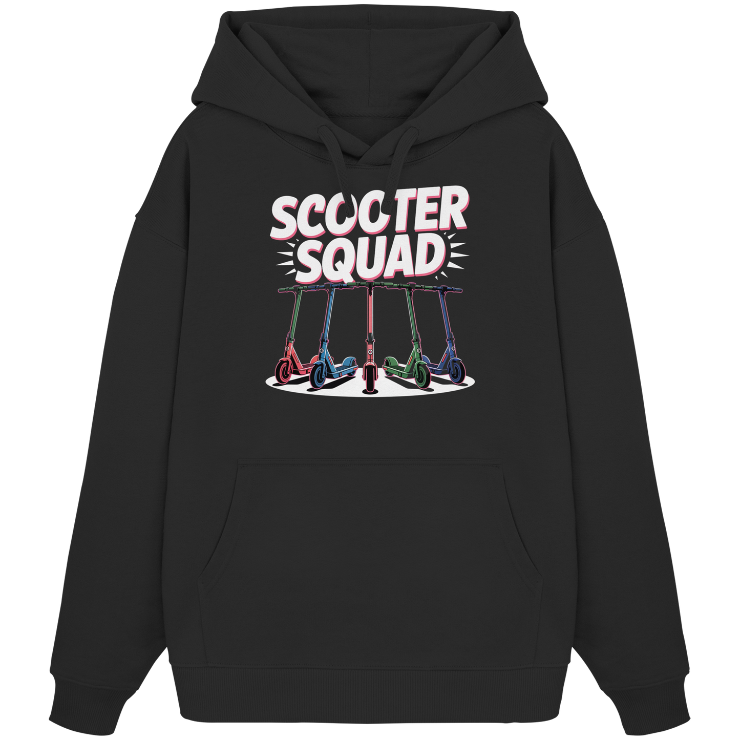 Scooter Squad - Organic Oversize Hoodie