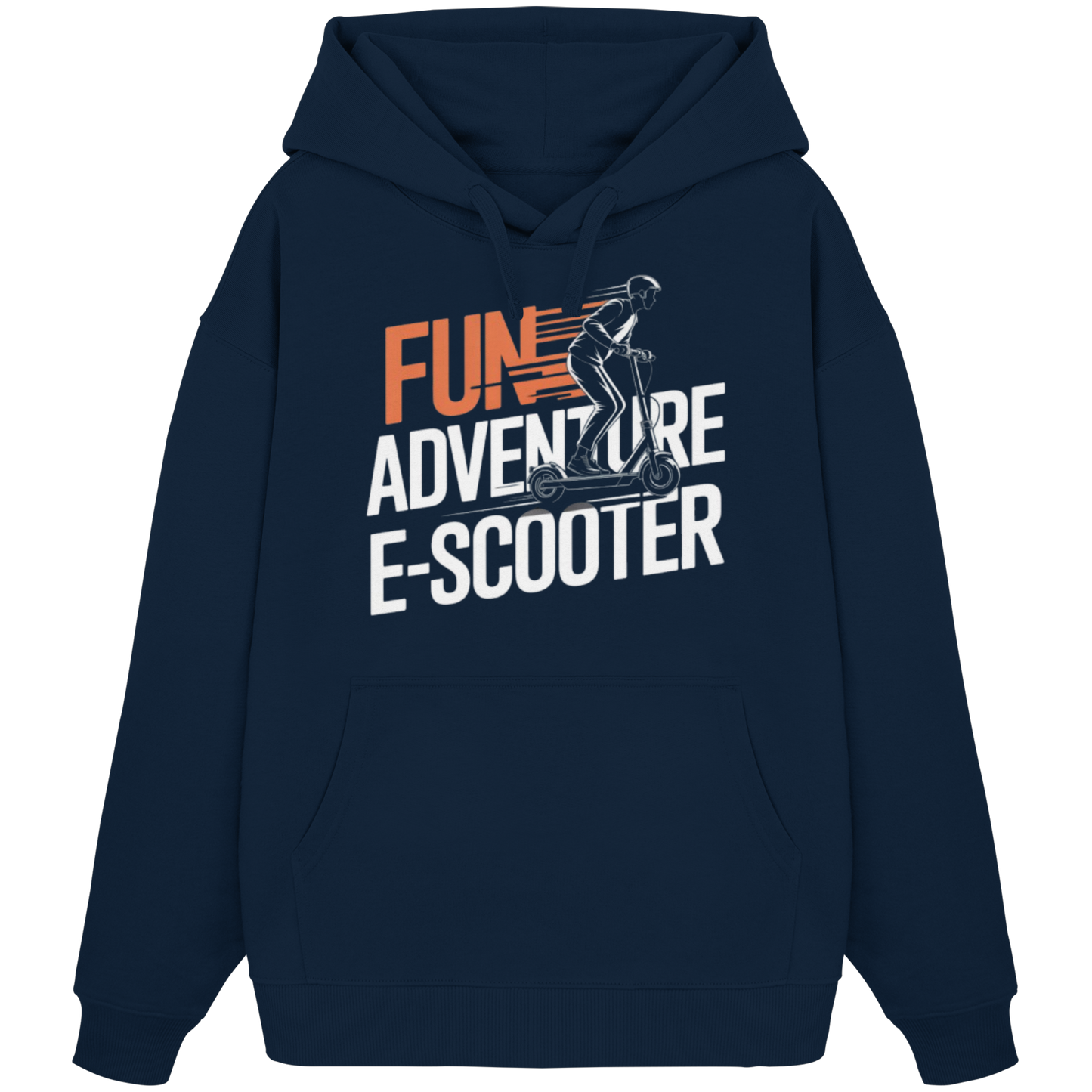 Fun Adventure E-Scooter - Organic Oversize Hoodie