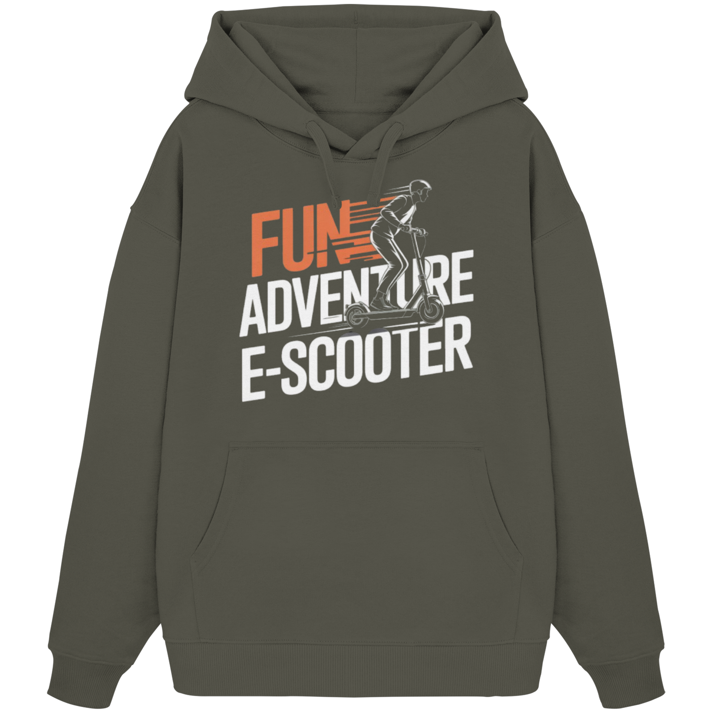 Fun Adventure E-Scooter - Organic Oversize Hoodie