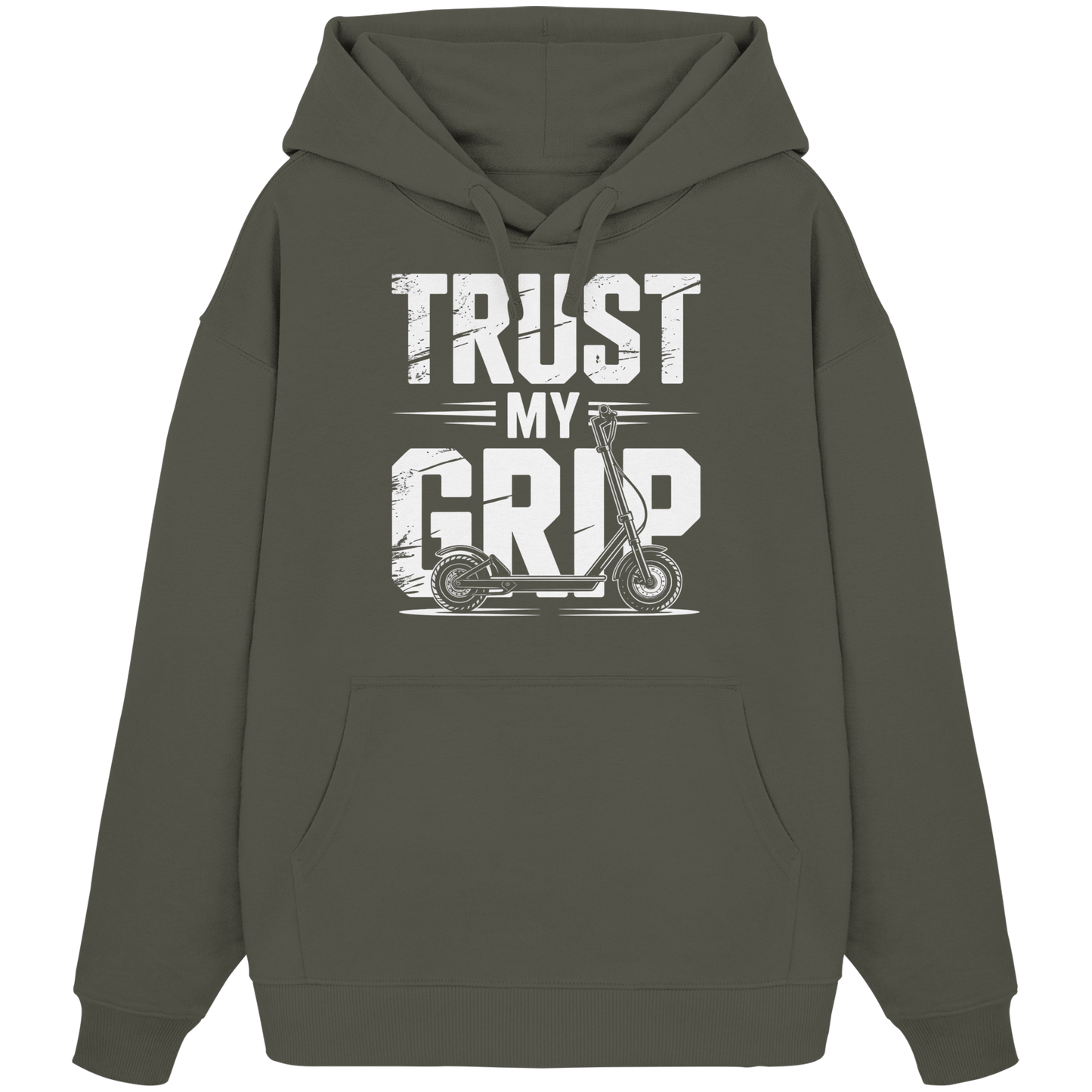 Trust my Grip - Organic Oversize Hoodie