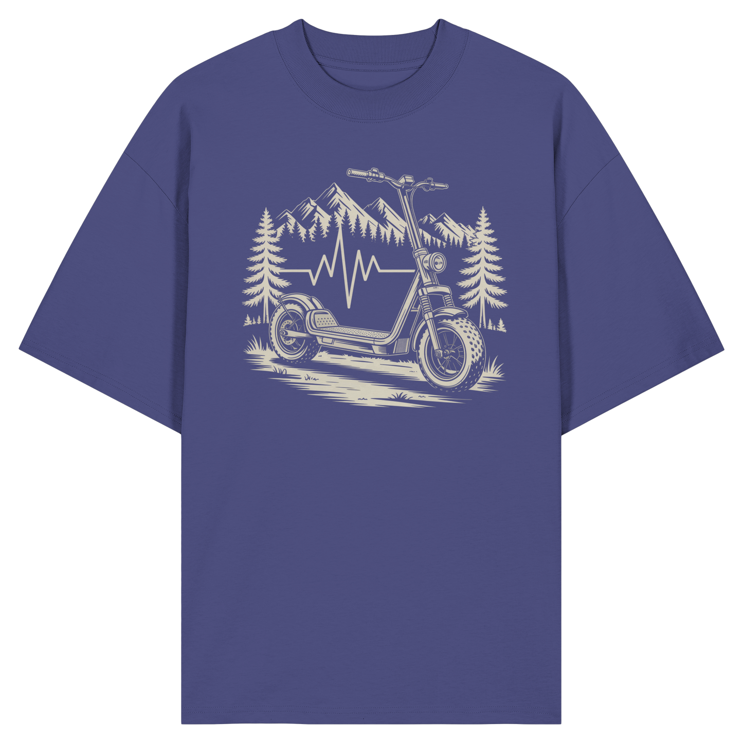Heartbeat Offroad E-Scooter - Organic Oversize Shirt