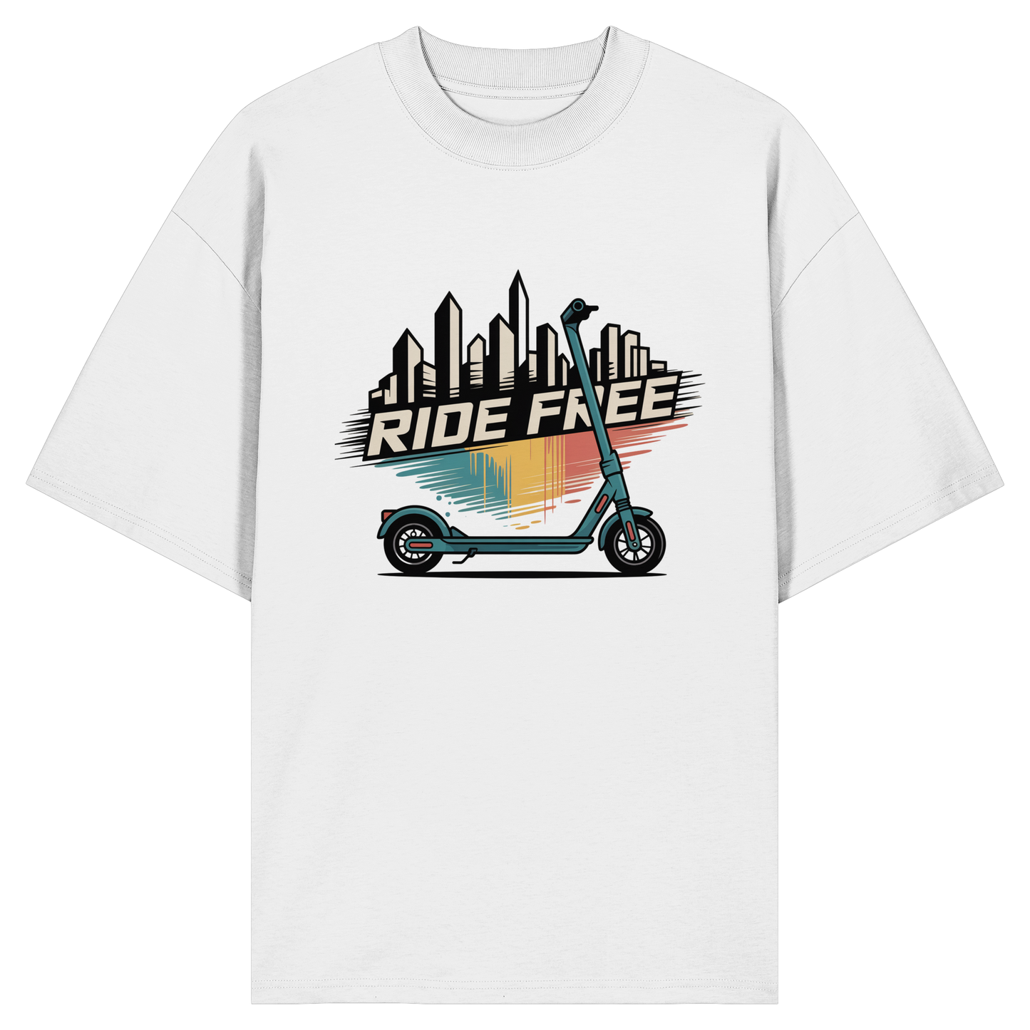 Ride free - Organic Oversize Shirt