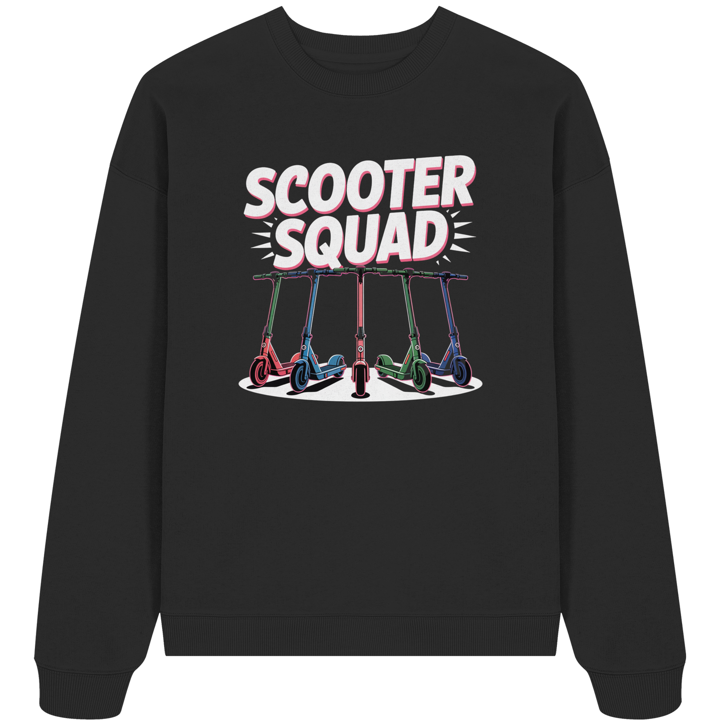 Scooter Squad - Organic Oversize Sweatshirt