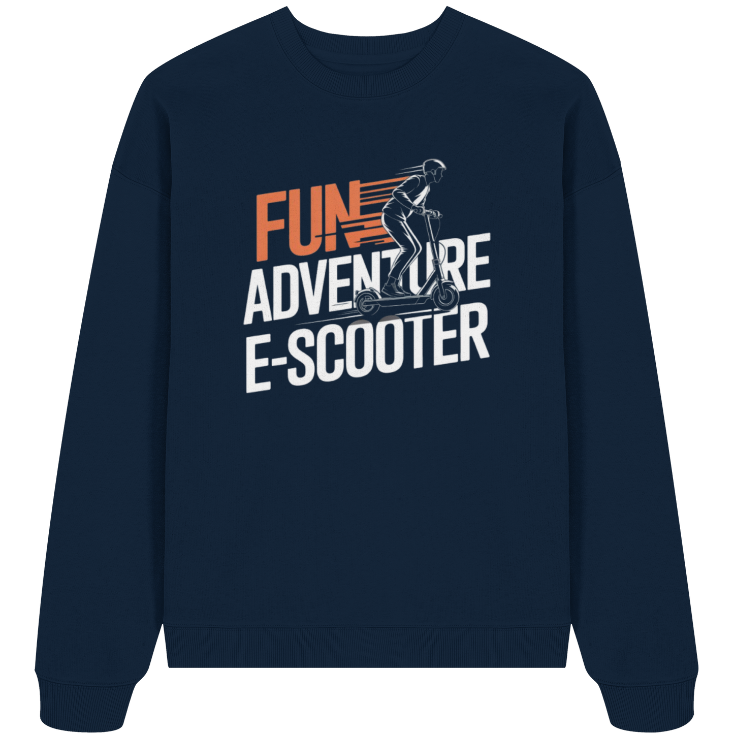 Fun Adventure E-Scooter - Organic Oversize Sweatshirt