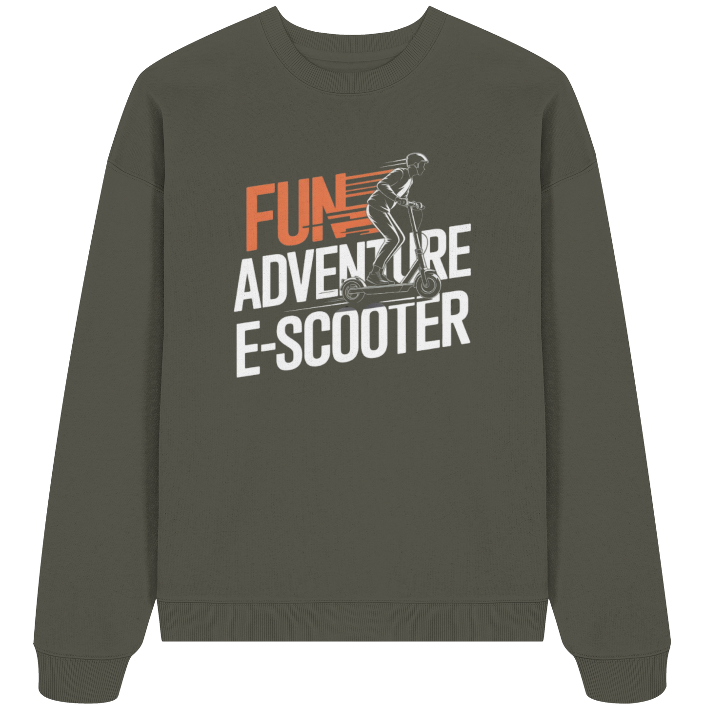 Fun Adventure E-Scooter - Organic Oversize Sweatshirt