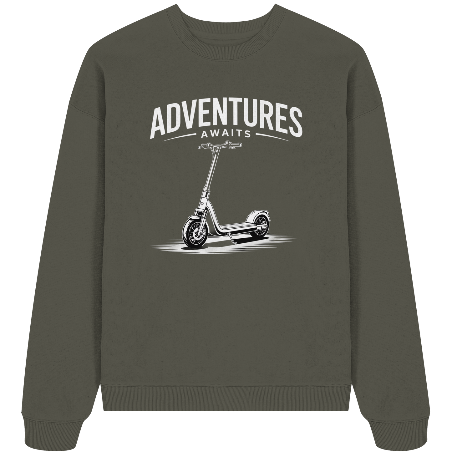 Adventure Awaits - Organic Oversize Sweatshirt