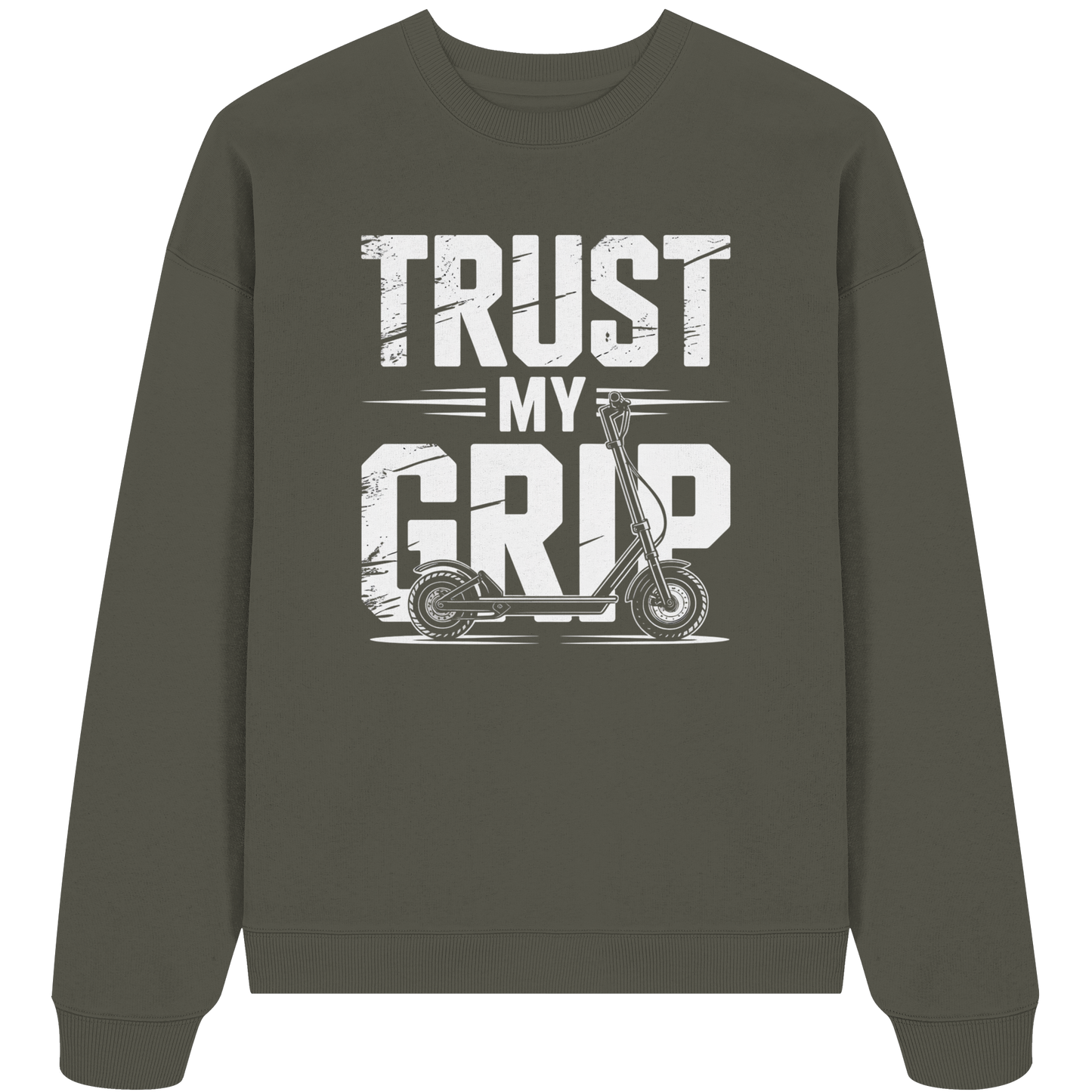 Trust my Grip - Organic Oversize Sweatshirt