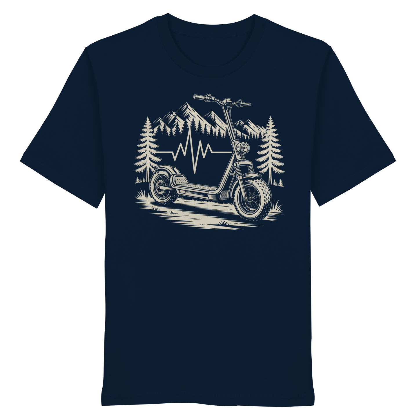 Heartbeat Offroad E-Scooter - Organic Shirt