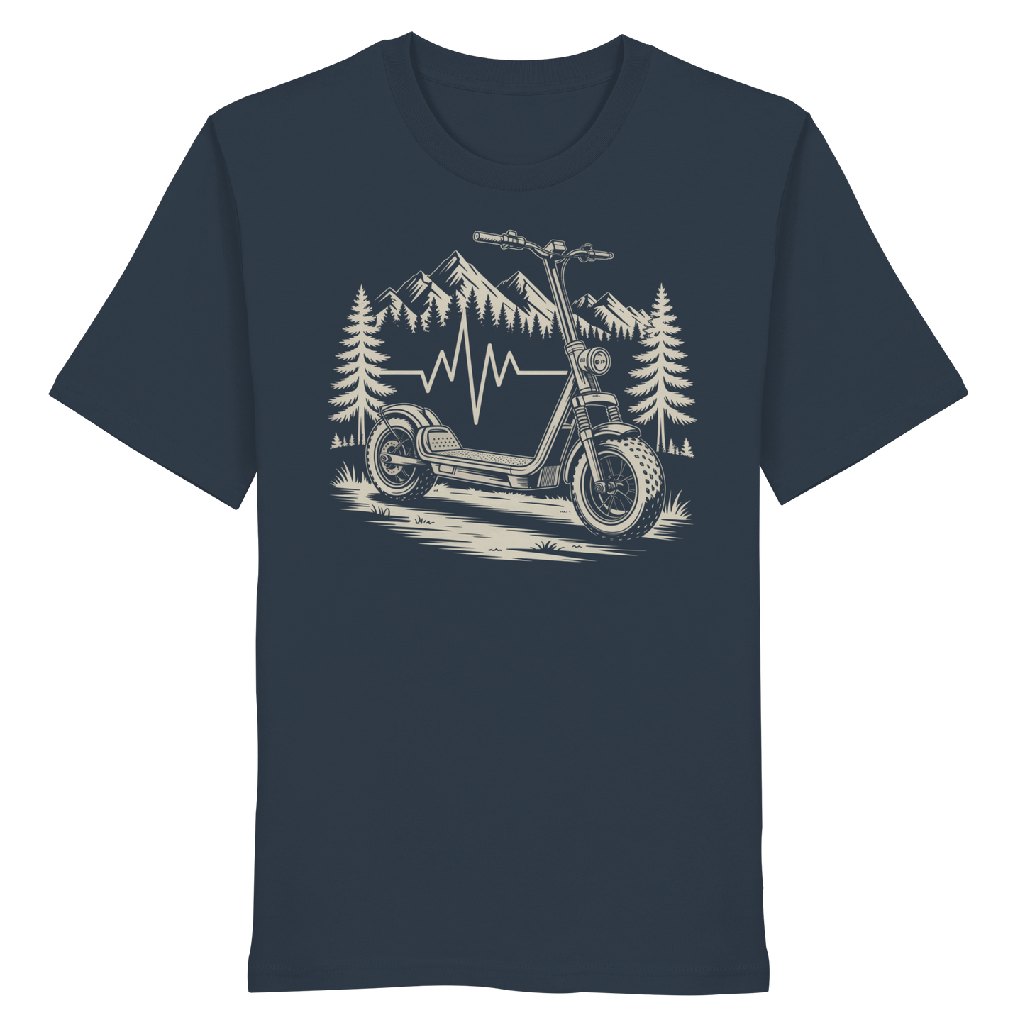 Heartbeat Offroad E-Scooter - Organic Shirt