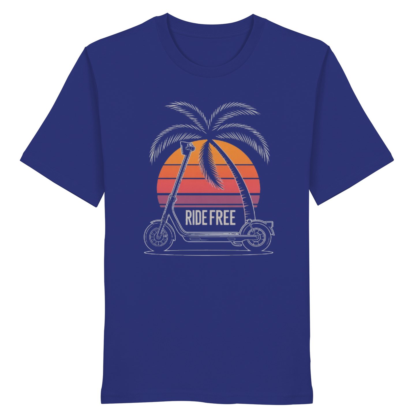 Ride Free Sunset and Palm - Organic Shirt