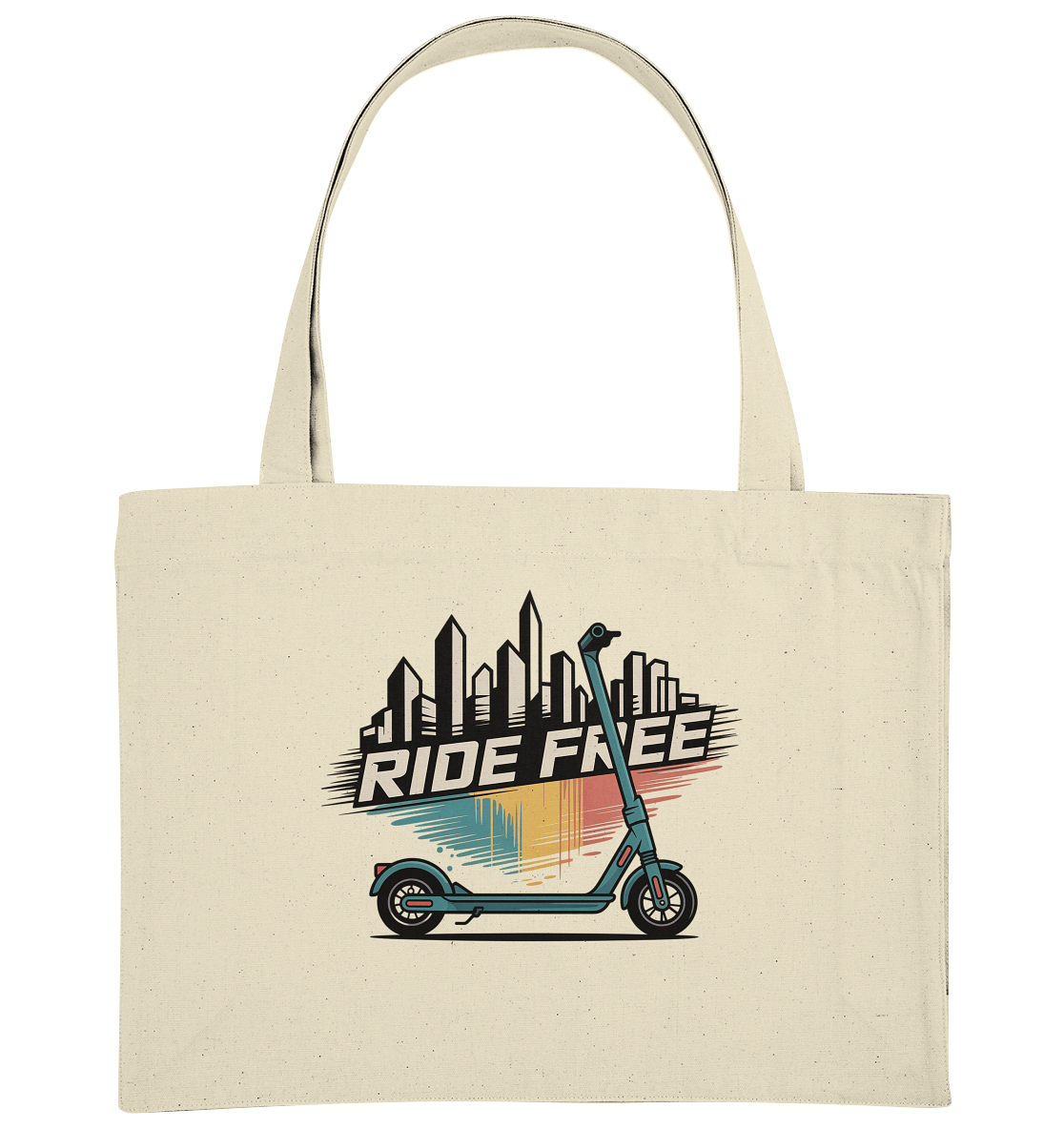 Ride free - Organic Shopping-Bag